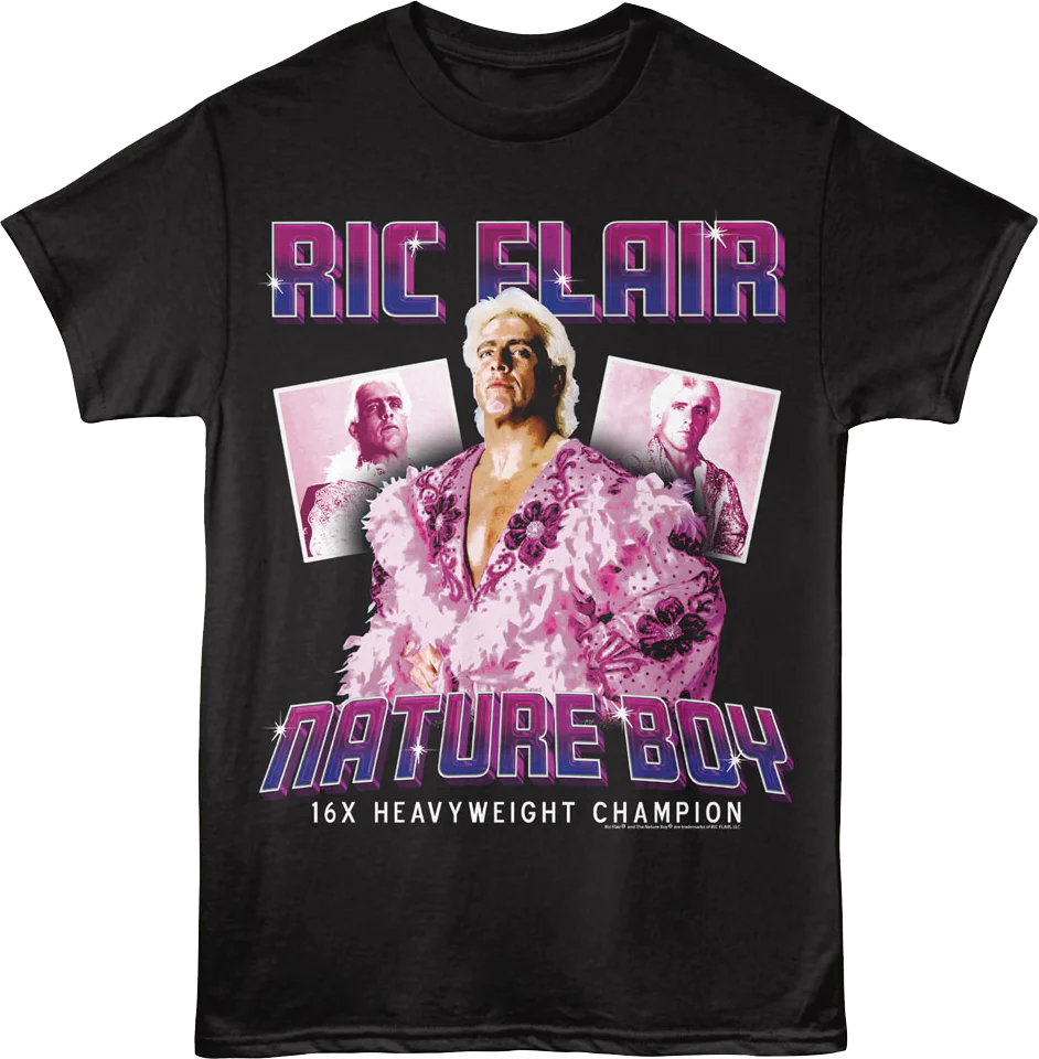 16 Time Heavyweight Champion Ric Flair T-Shirt