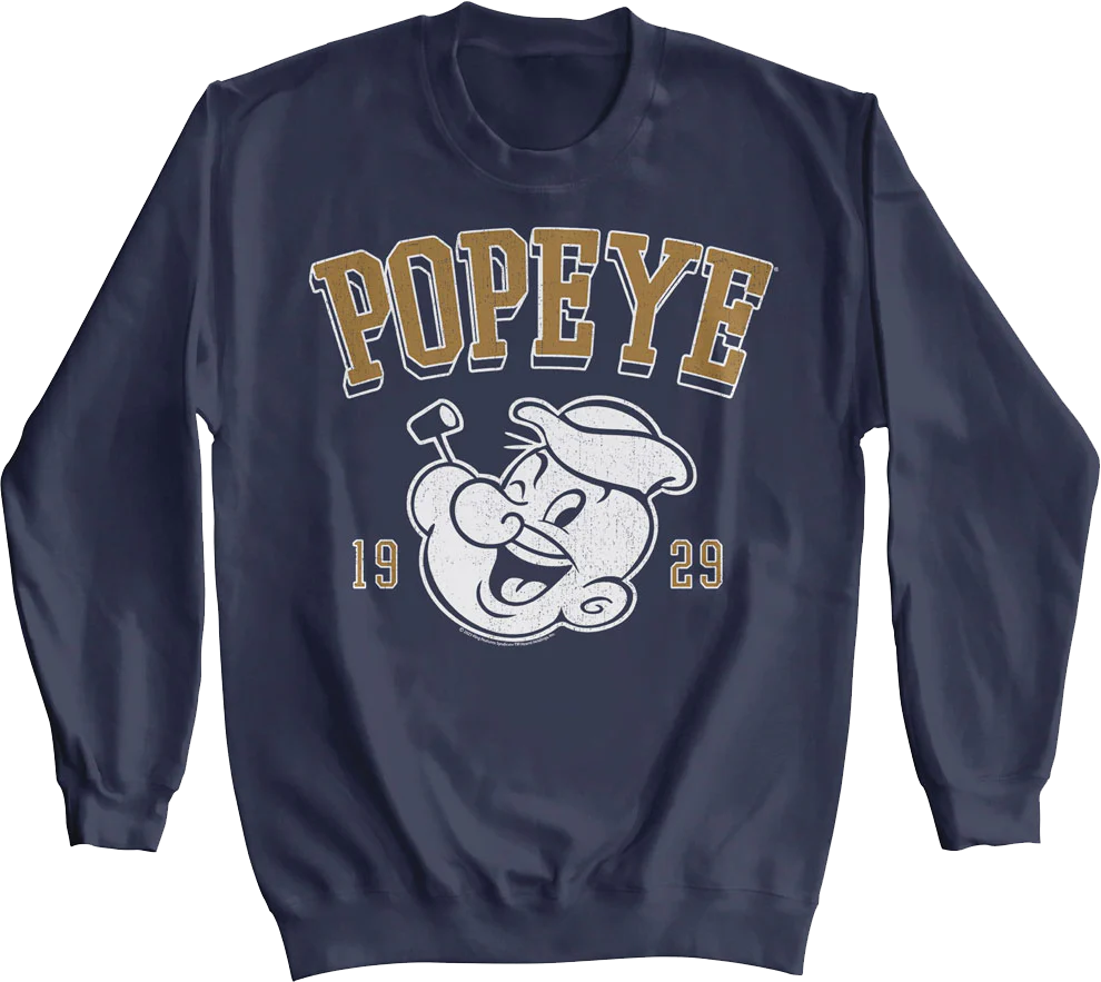 1929 Athletic Logo Popeye Sweatshirt