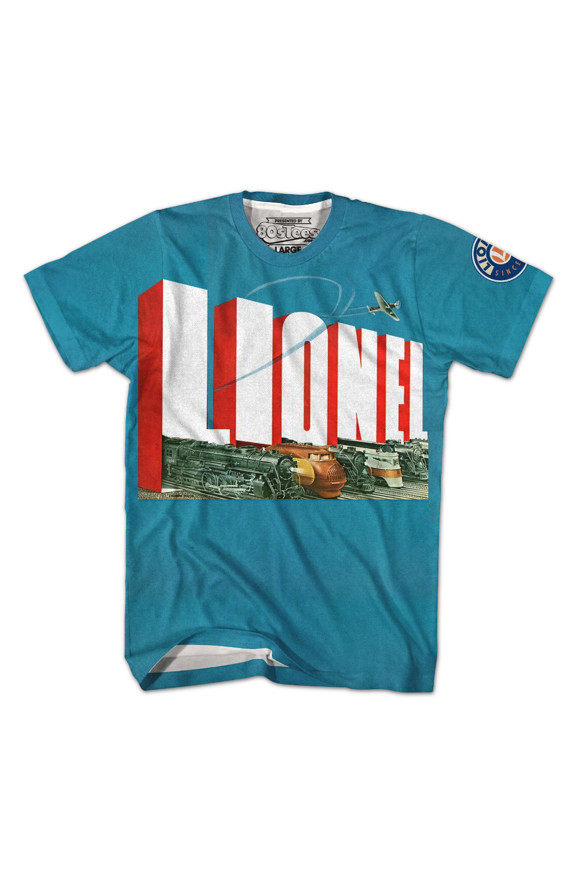 1938 Catalog Lionel Trains T-Shirt - Image 2