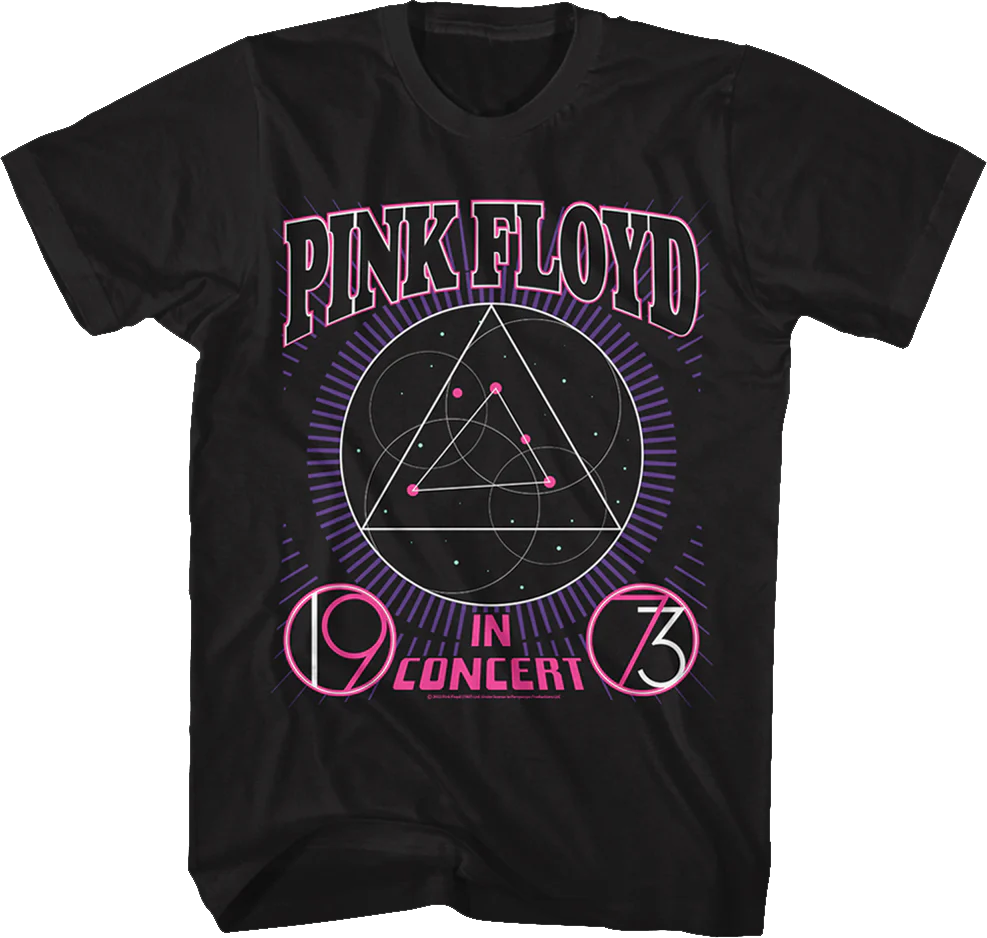 1973 Concert Pink Floyd T-Shirt