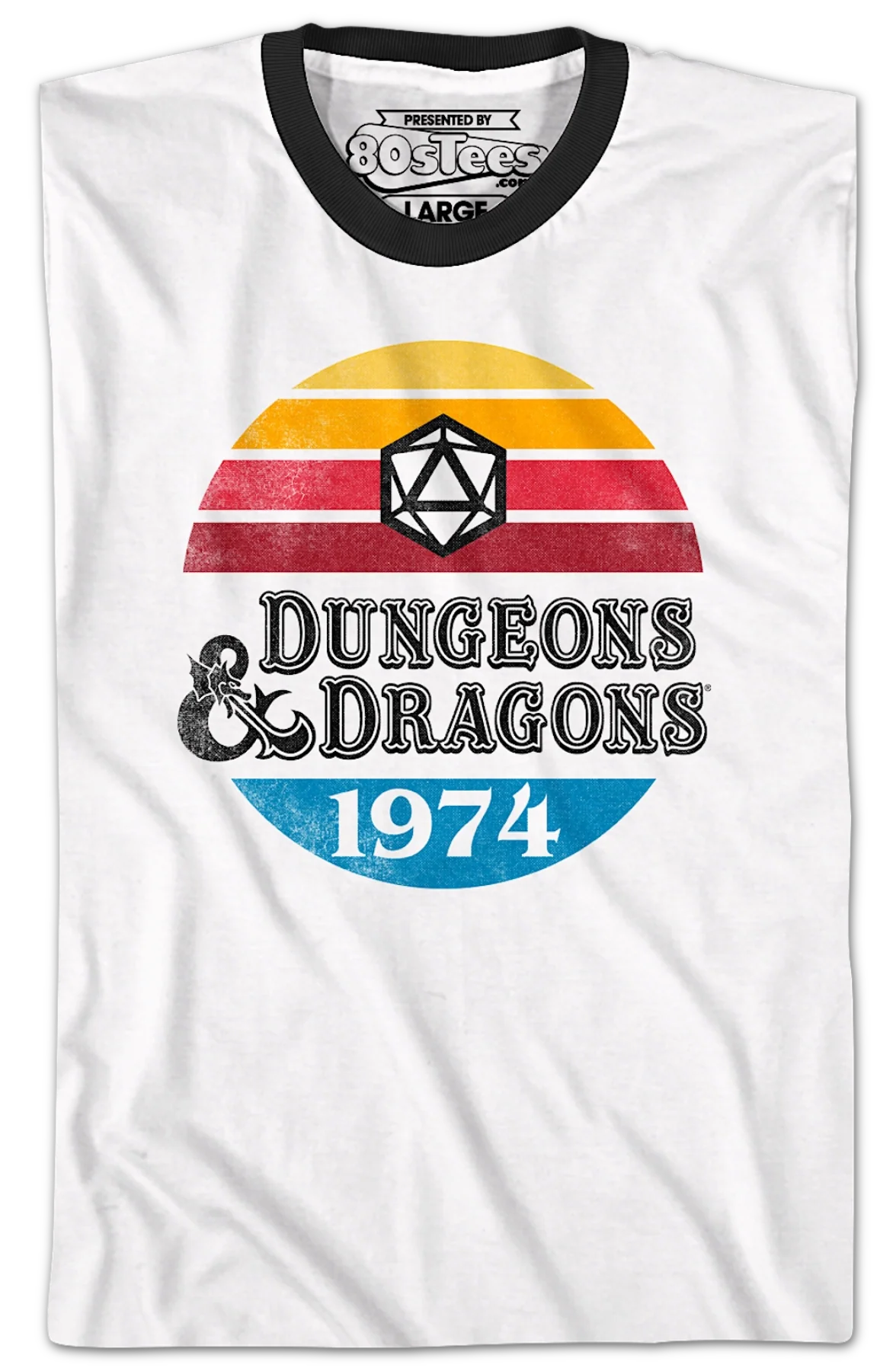 1974 Dungeons & Dragons Ringer Shirt - Image 2