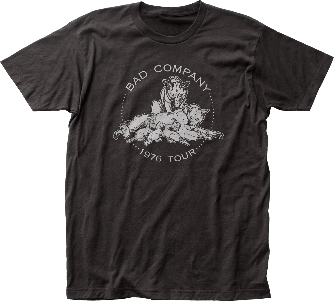 1976 Tour Bad Company T-Shirt