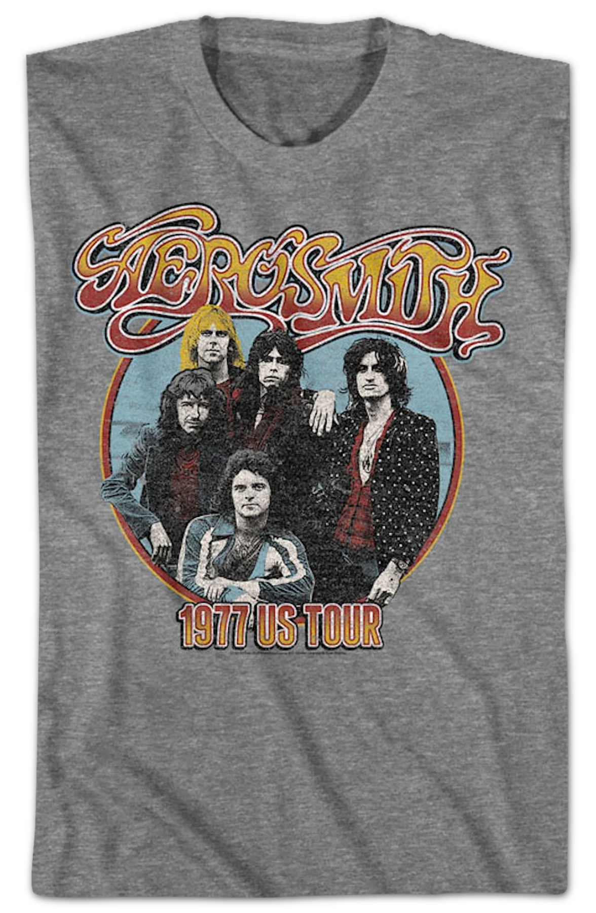 1977 US Tour Aerosmith T-Shirt - Image 2