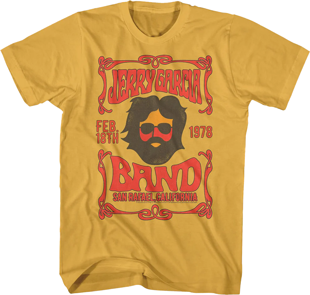 1978 Jerry Garcia T-Shirt