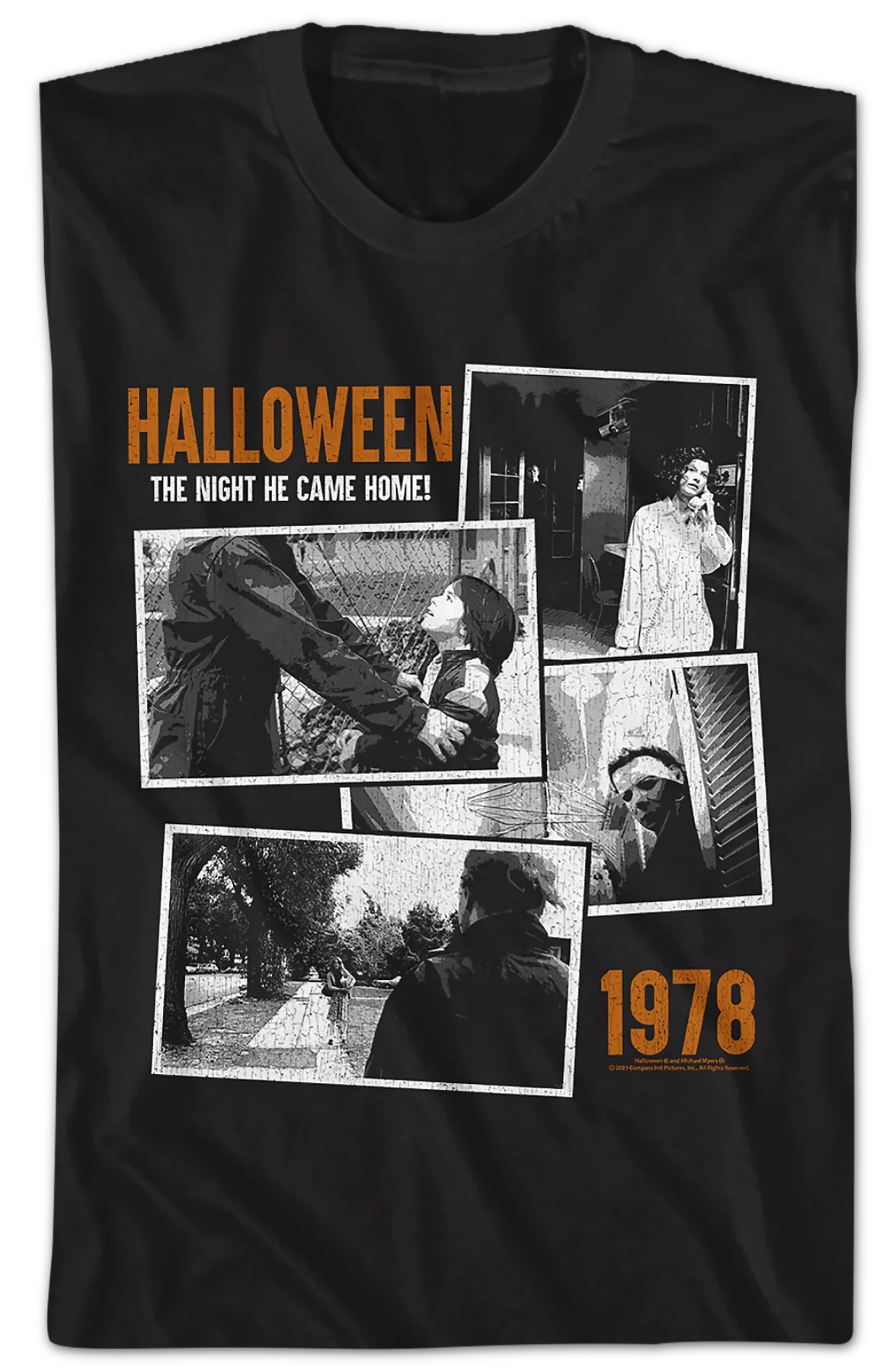 1978 Photos Halloween T-Shirt - Image 2
