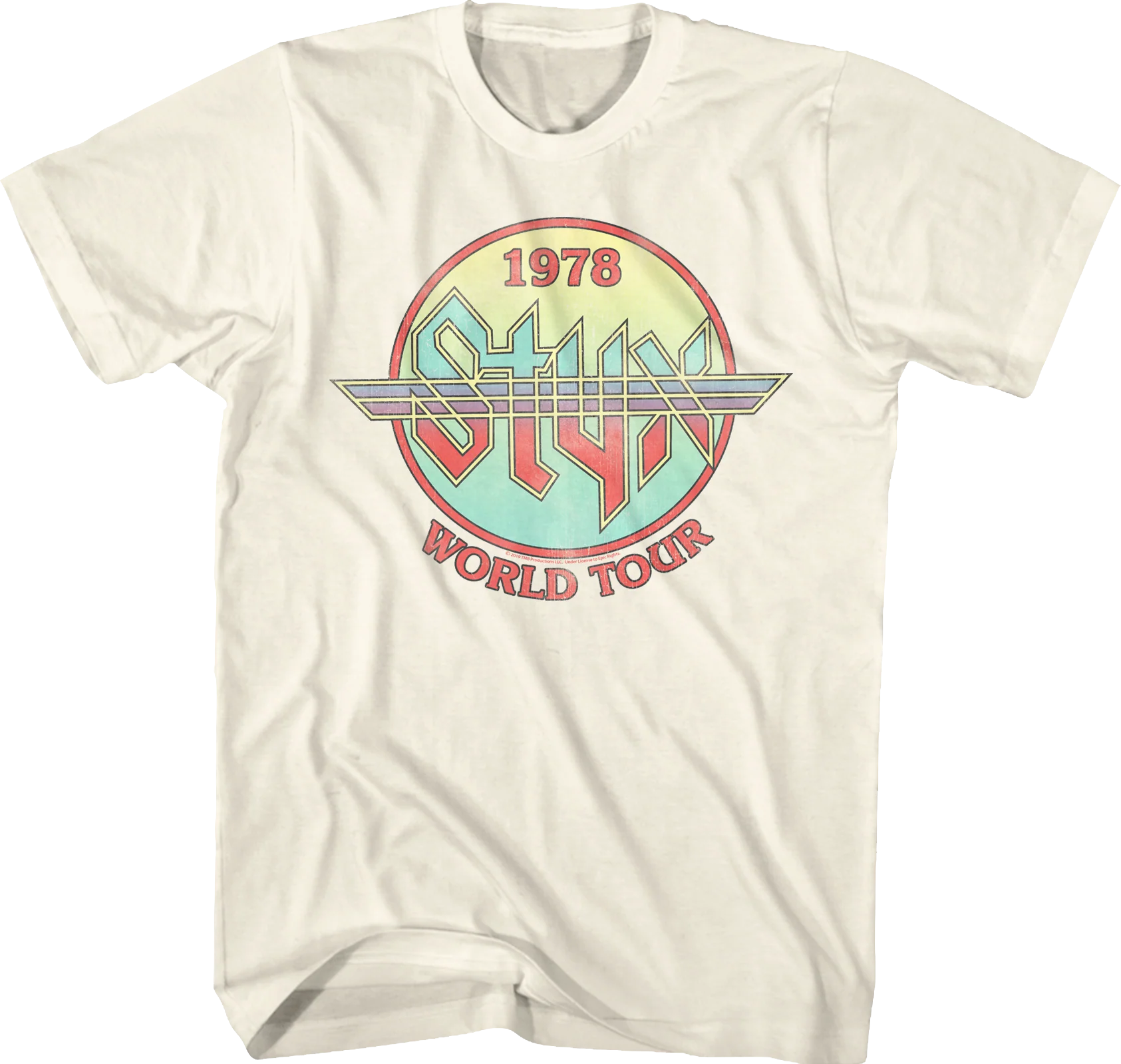 1978 World Tour Styx T-Shirt