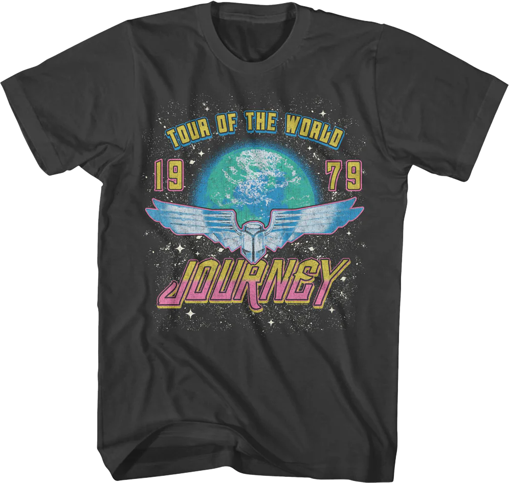 1979 Tour Of The World Journey T-Shirt