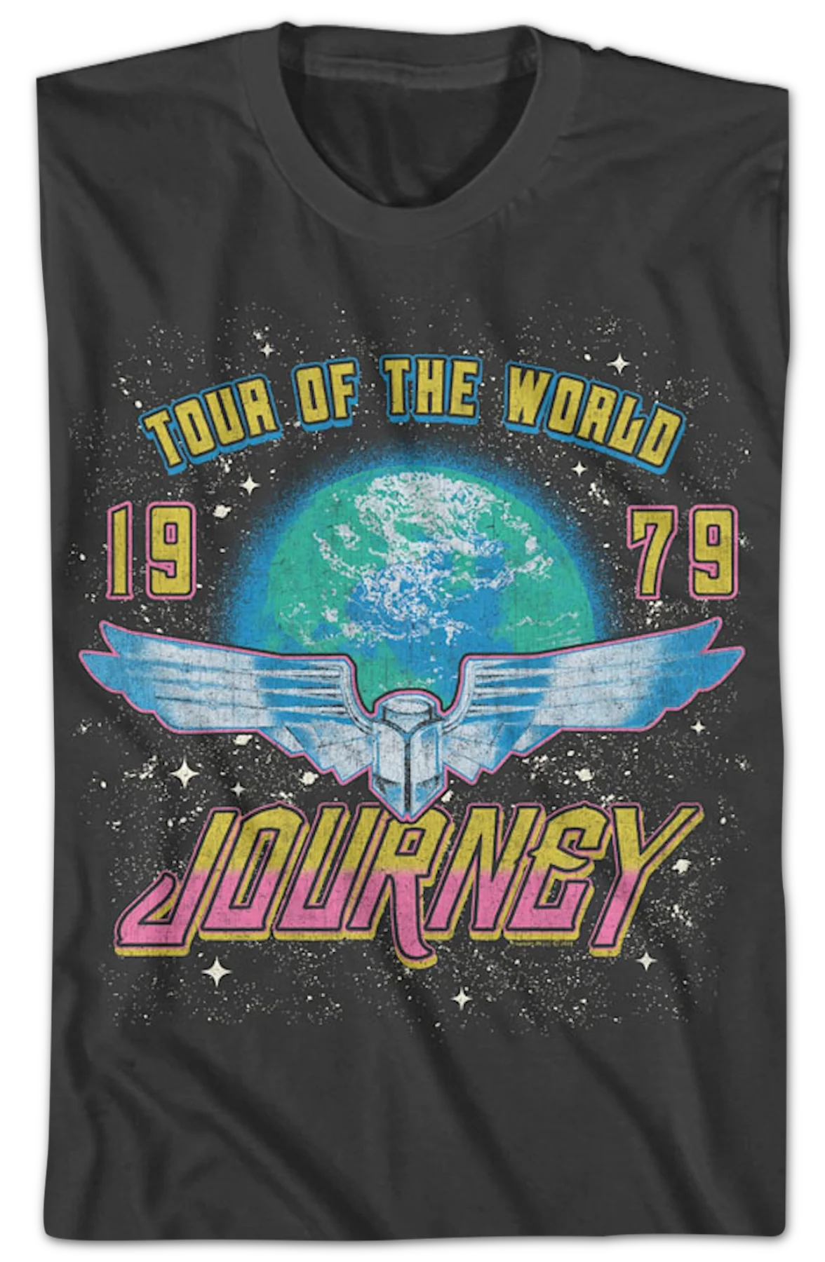 1979 Tour Of The World Journey T-Shirt - Image 2