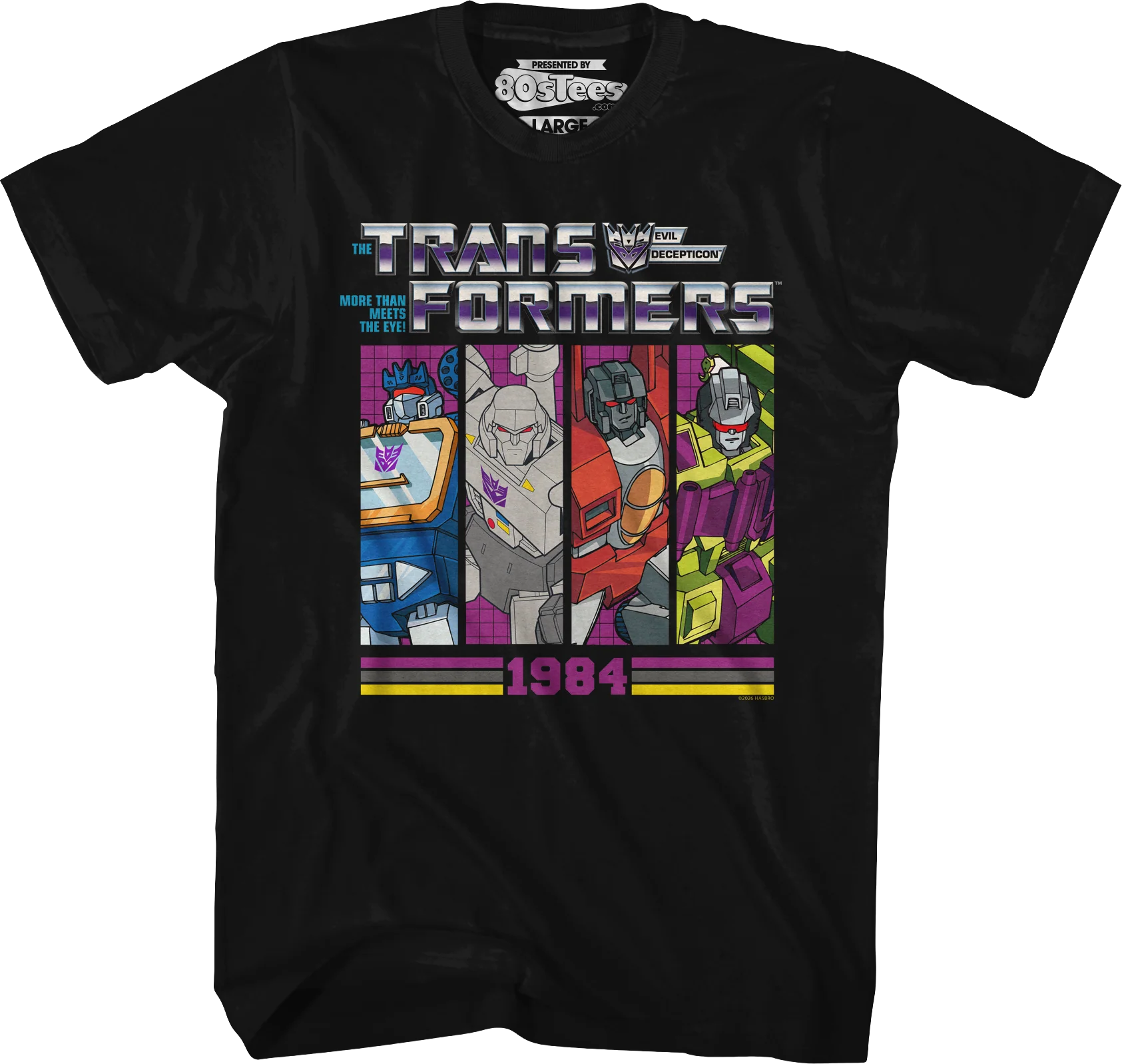 1984 Decepticons Transformers T-Shirt