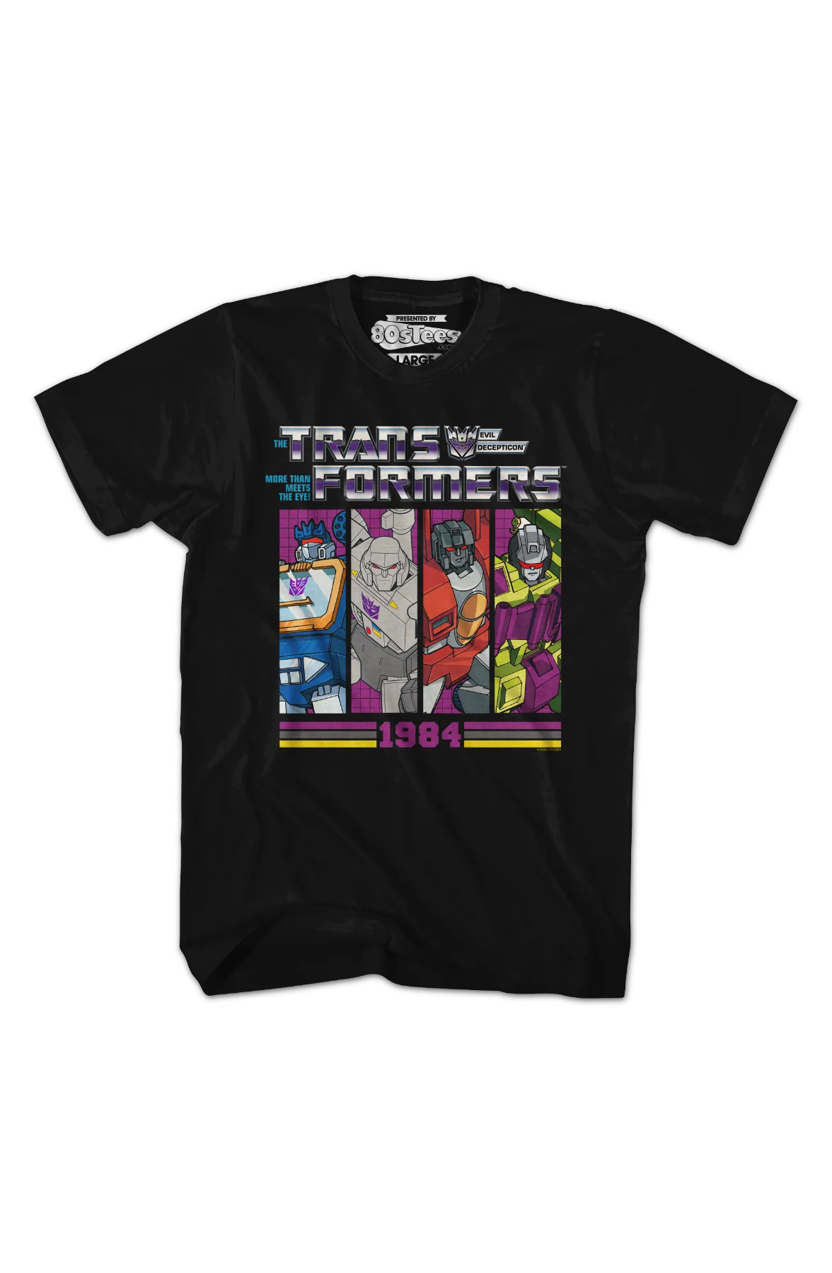 1984 Decepticons Transformers T-Shirt - Image 2