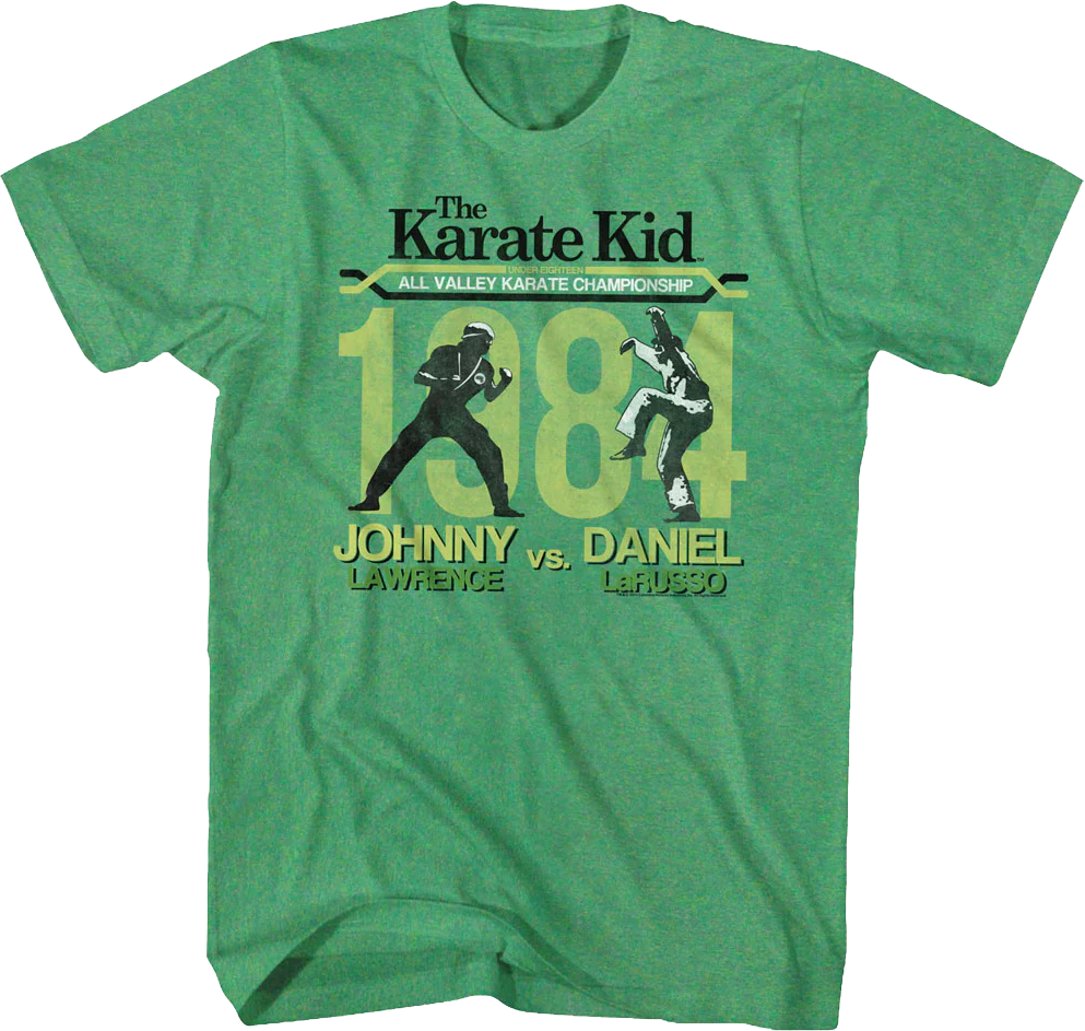 1984 Karate Championship Karate Kid T-Shirt