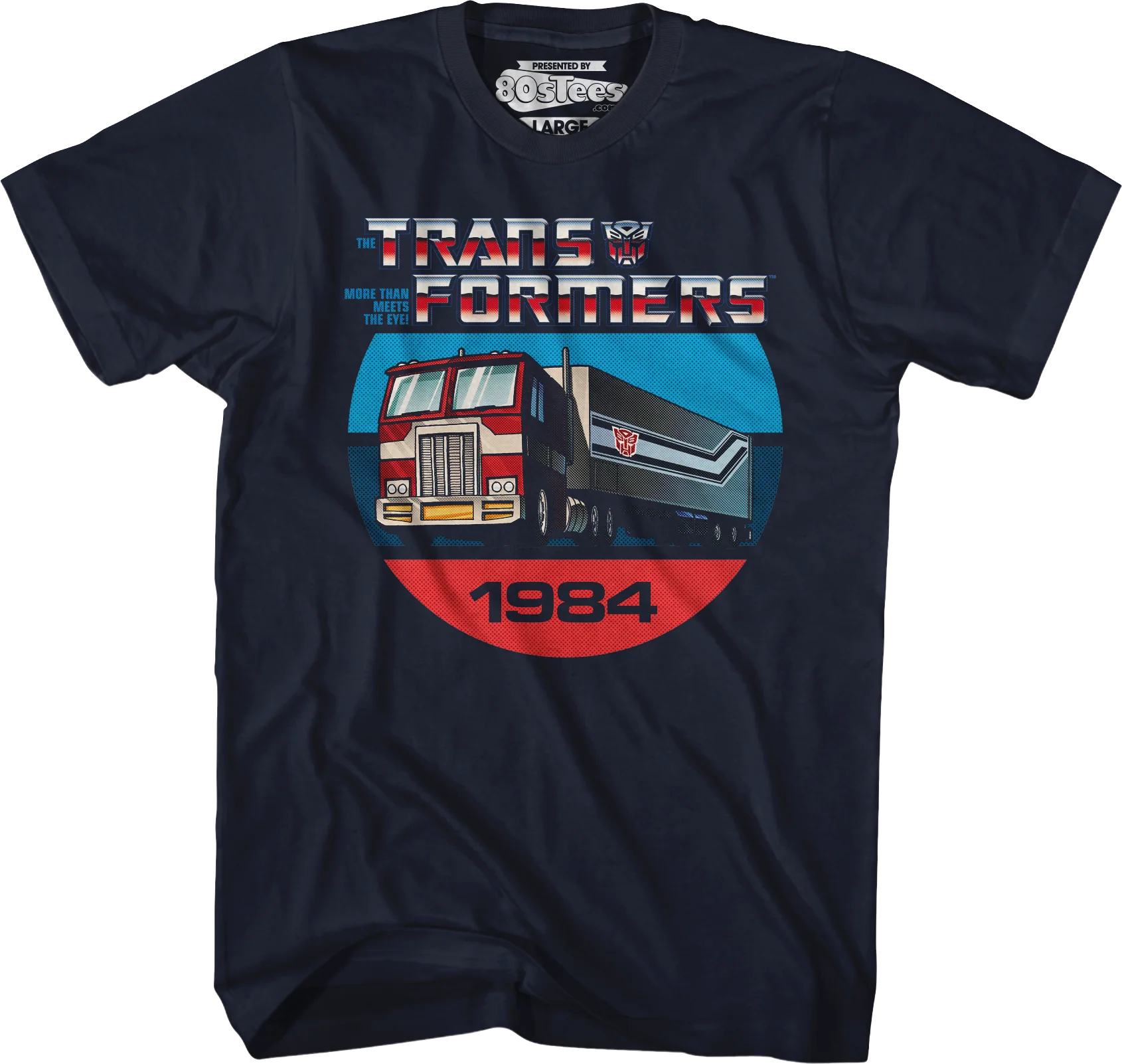 1984 Optimus Prime Truck Mode Transformers T-Shirt