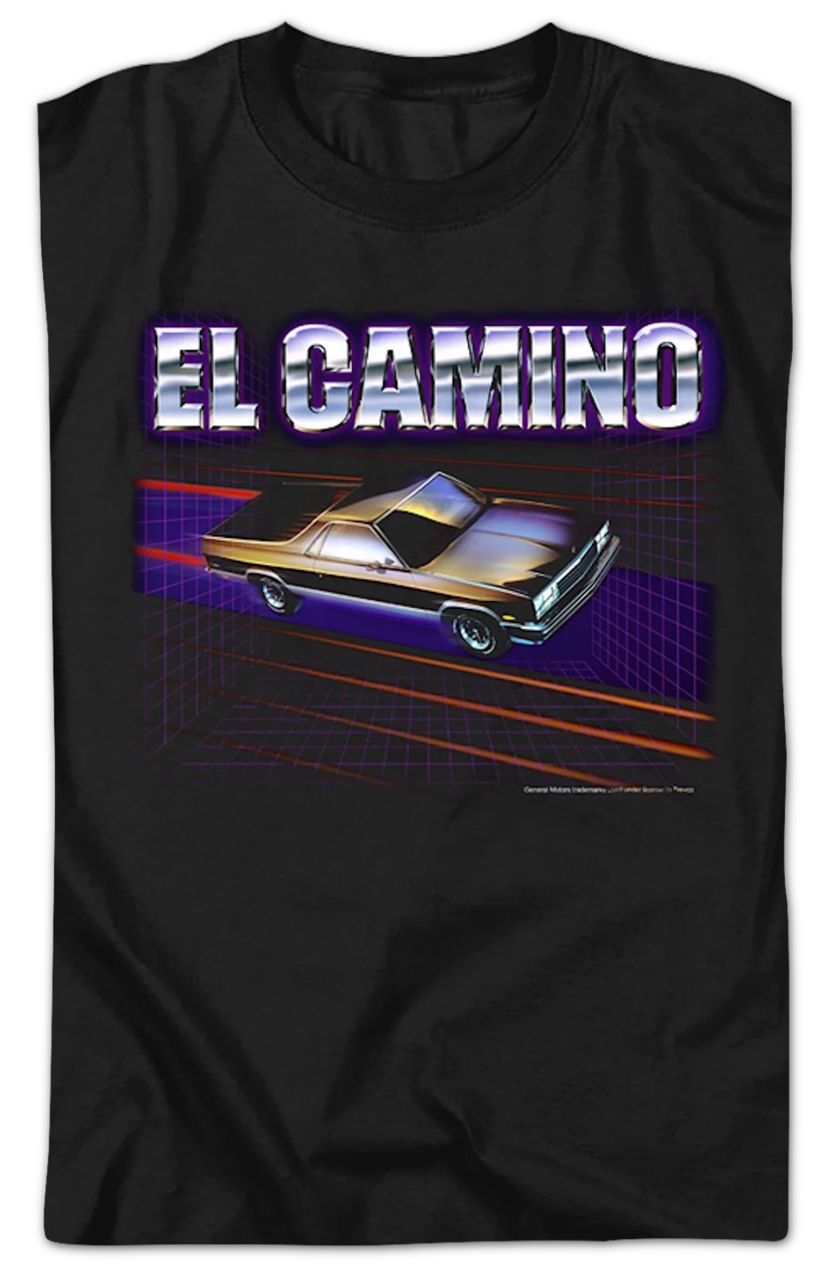 1985 El Camino Chevrolet T-Shirt - Image 2