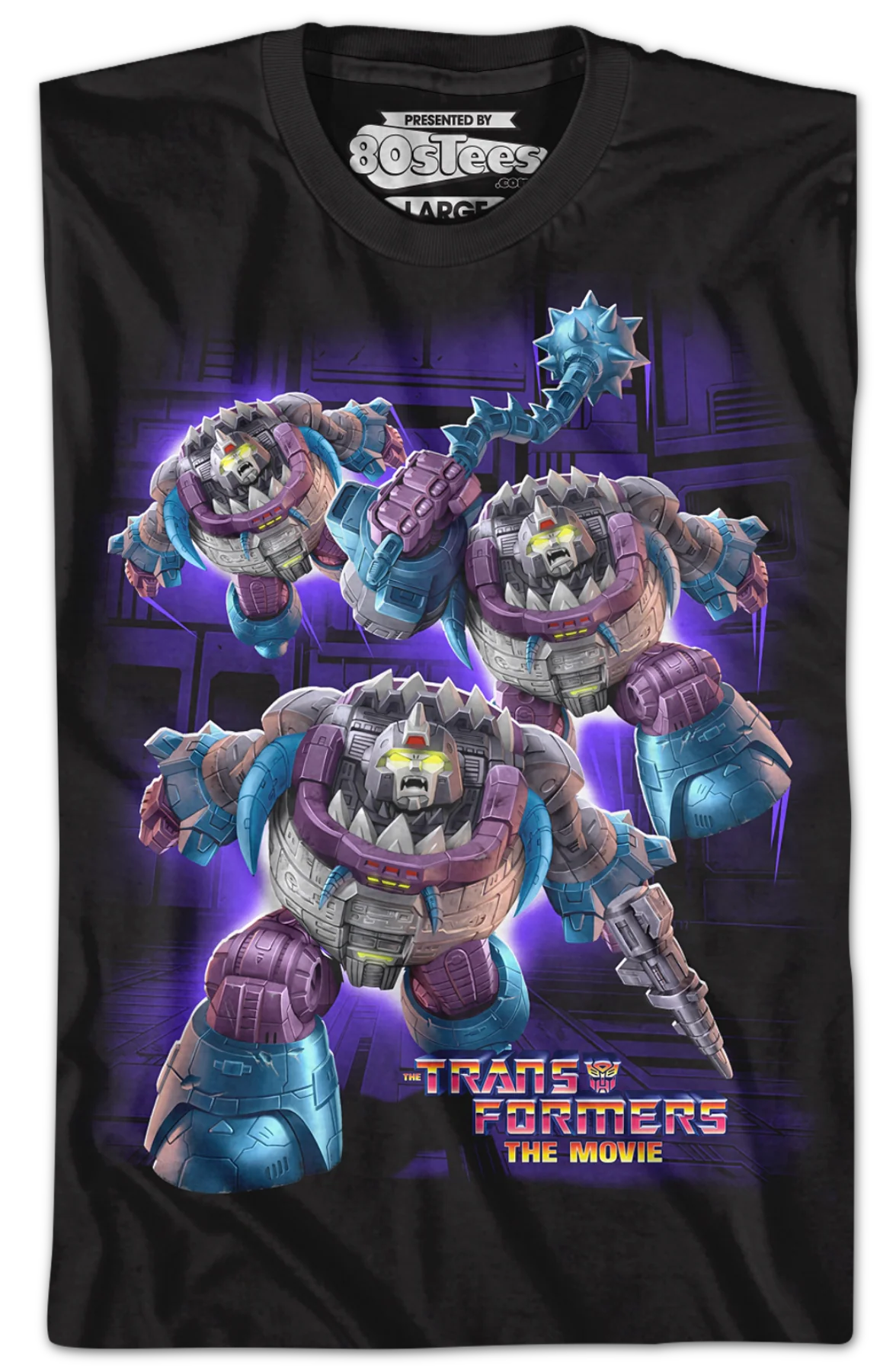 1986 Sharkticons Transformers T-Shirt - Image 2