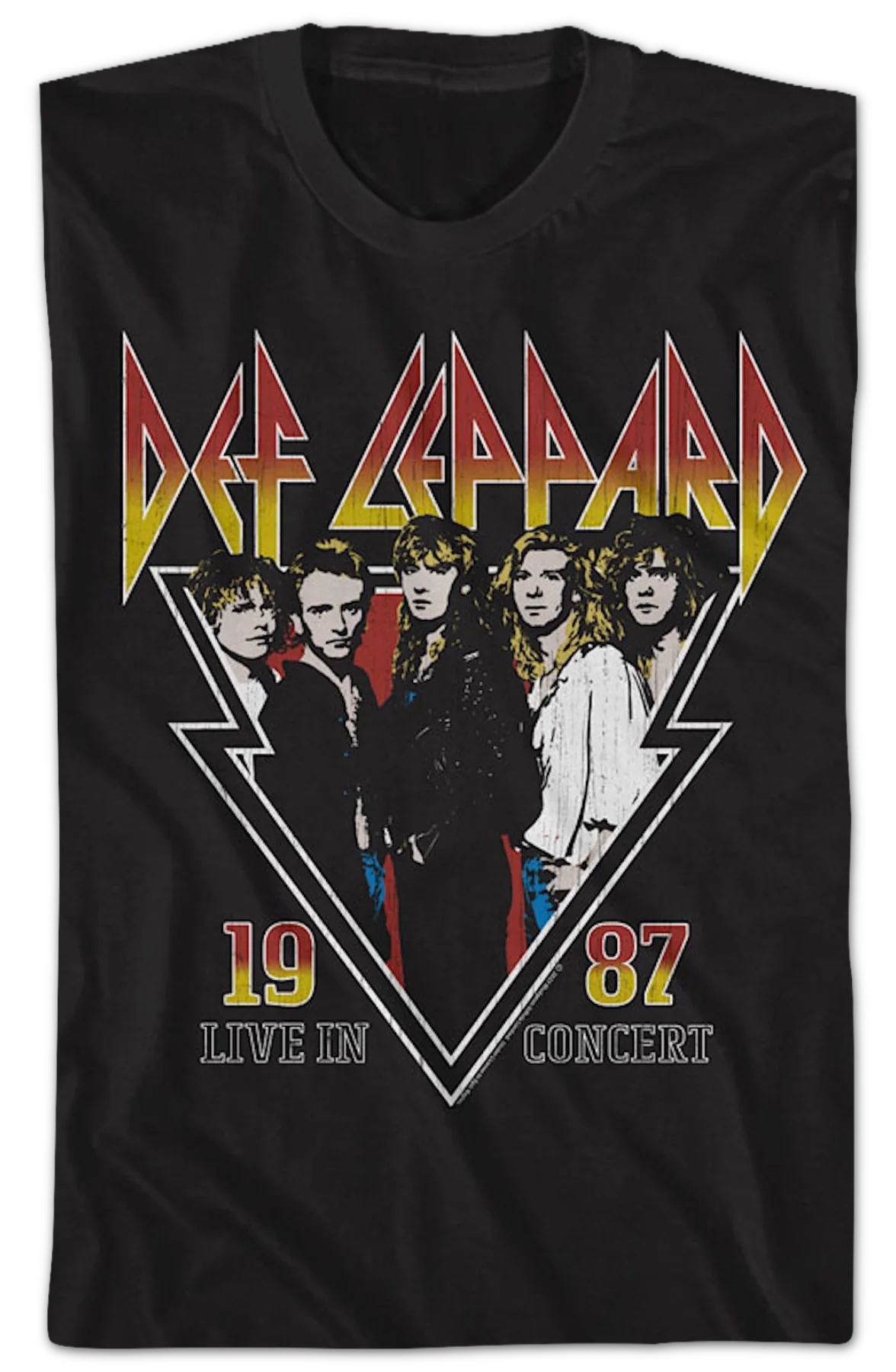 1987 Concert Def Leppard T-Shirt - Image 2