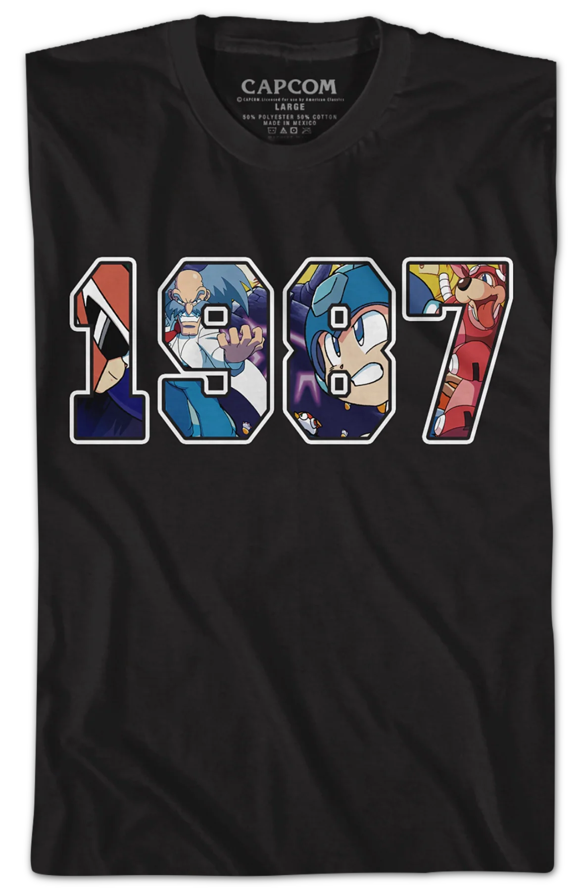 1987 Mega Man T-Shirt - Image 2