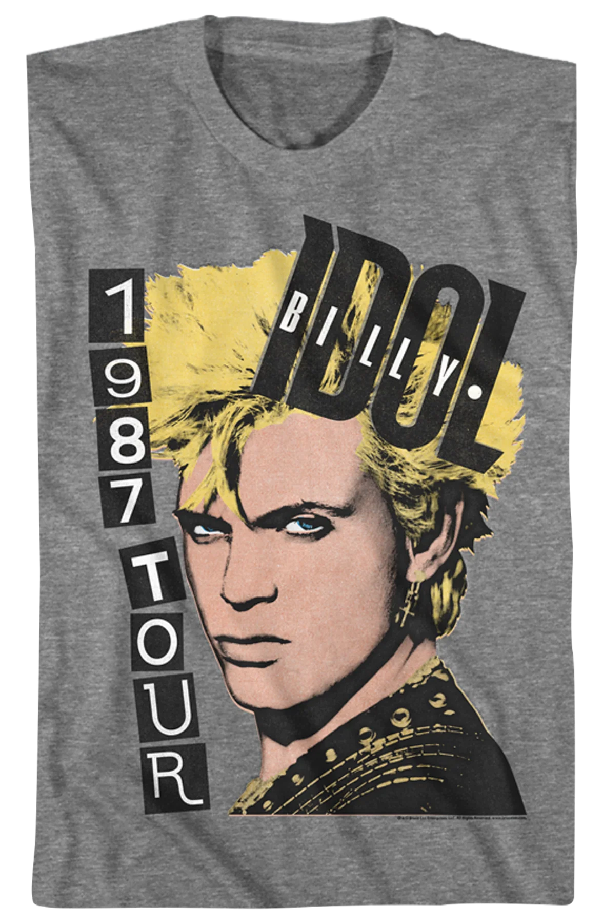 1987 Tour Billy Idol T-Shirt - Image 2