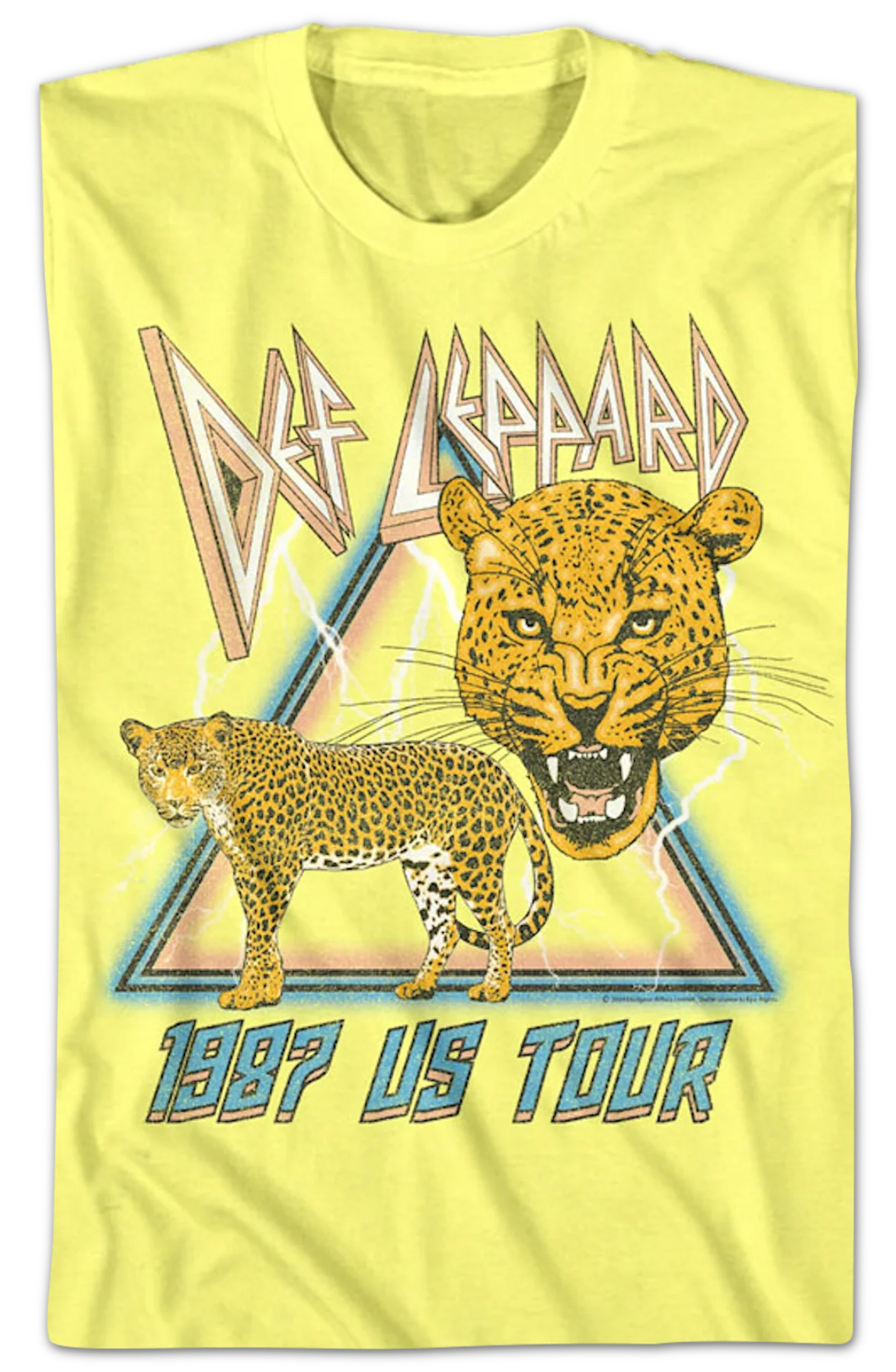 1987 US Tour Def Leppard T-Shirt - Image 2