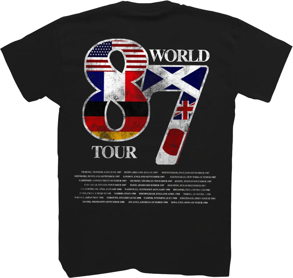 1987 World Tour Def Leppard T-Shirt - Image 3