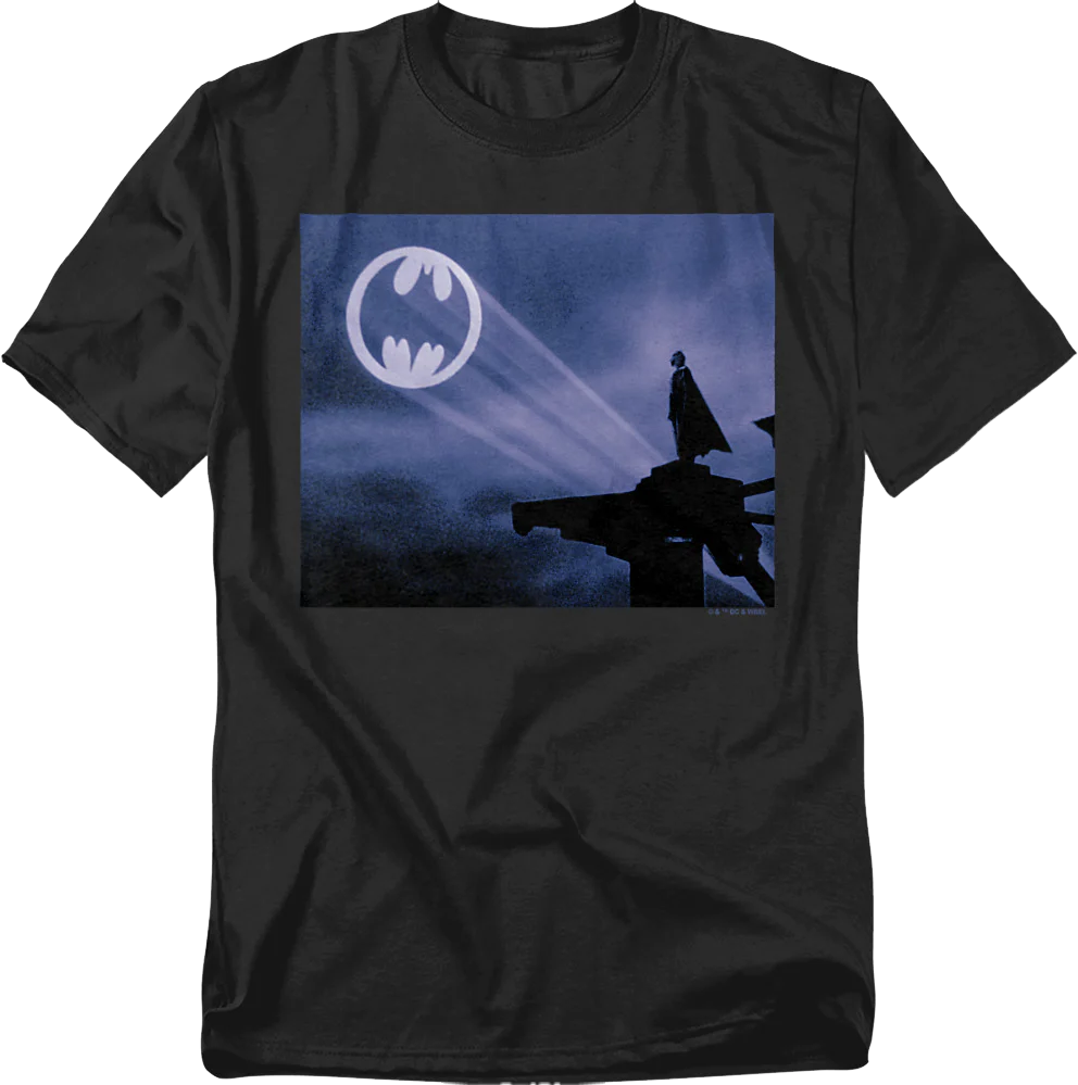 1989 Bat Signal Batman T-Shirt