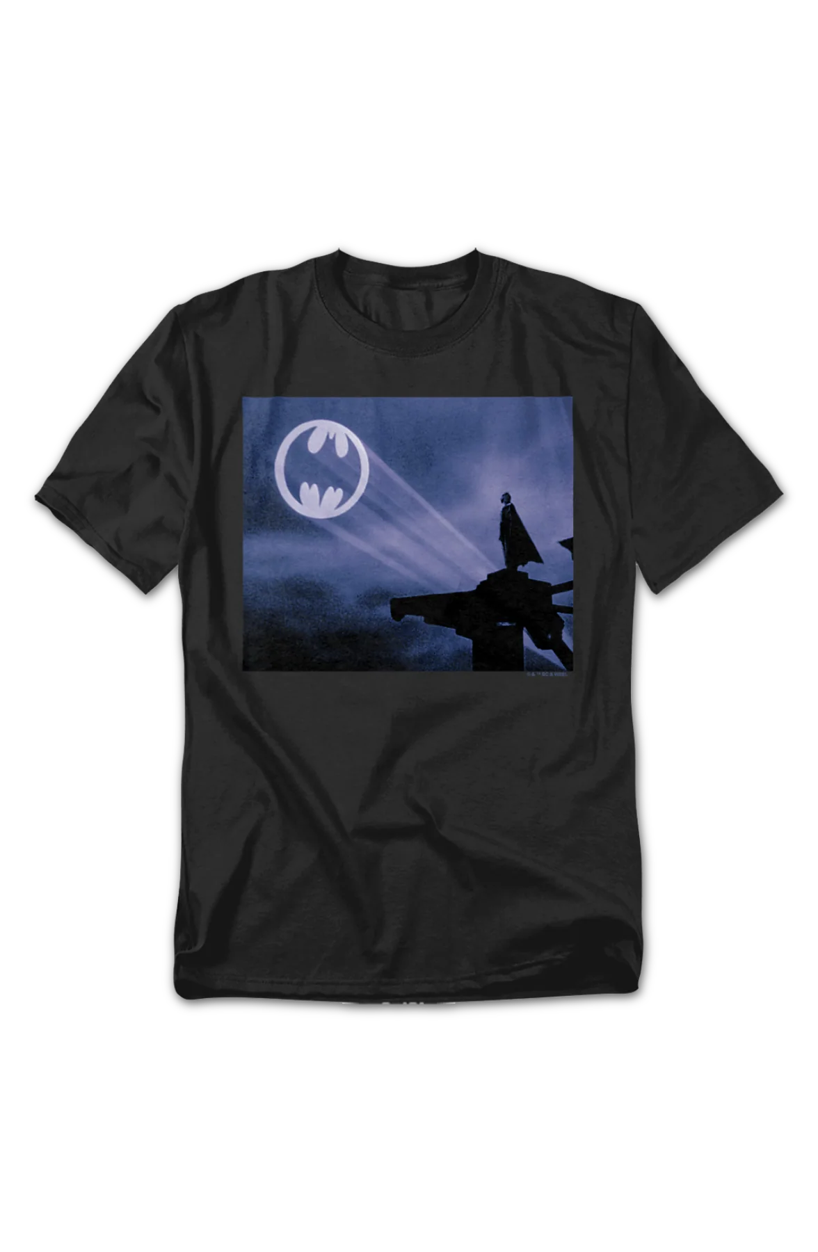1989 Bat Signal Batman T-Shirt - Image 2