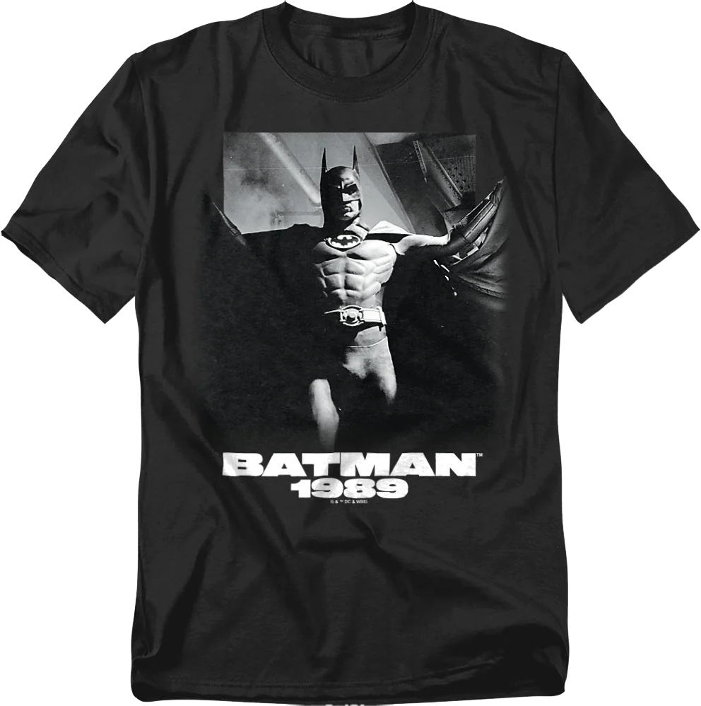 1989 Black & White Batman T-Shirt
