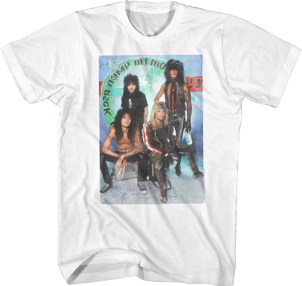 1989 Photo Motley Crue T-Shirt