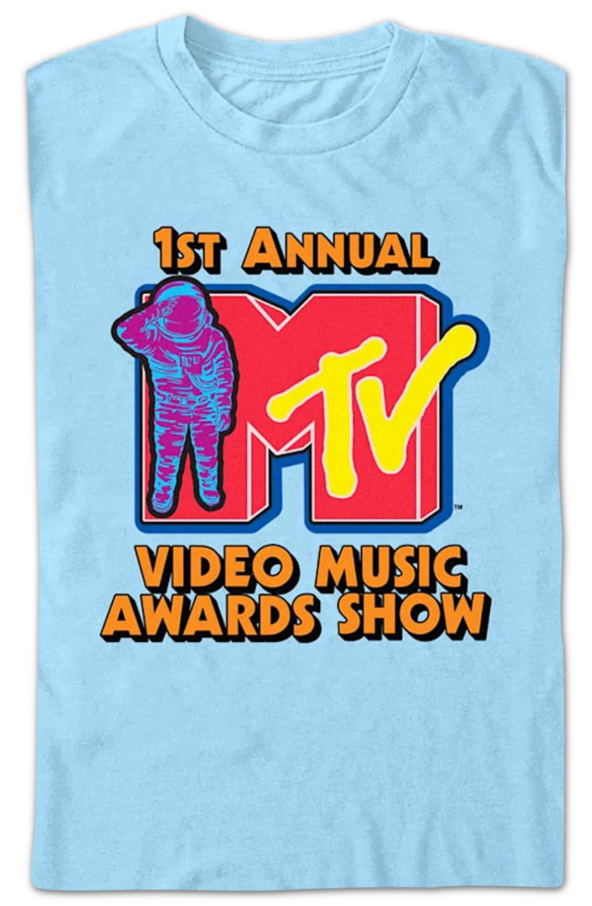 1st Annual Video Music Awards Show MTV Shirt - Image 2