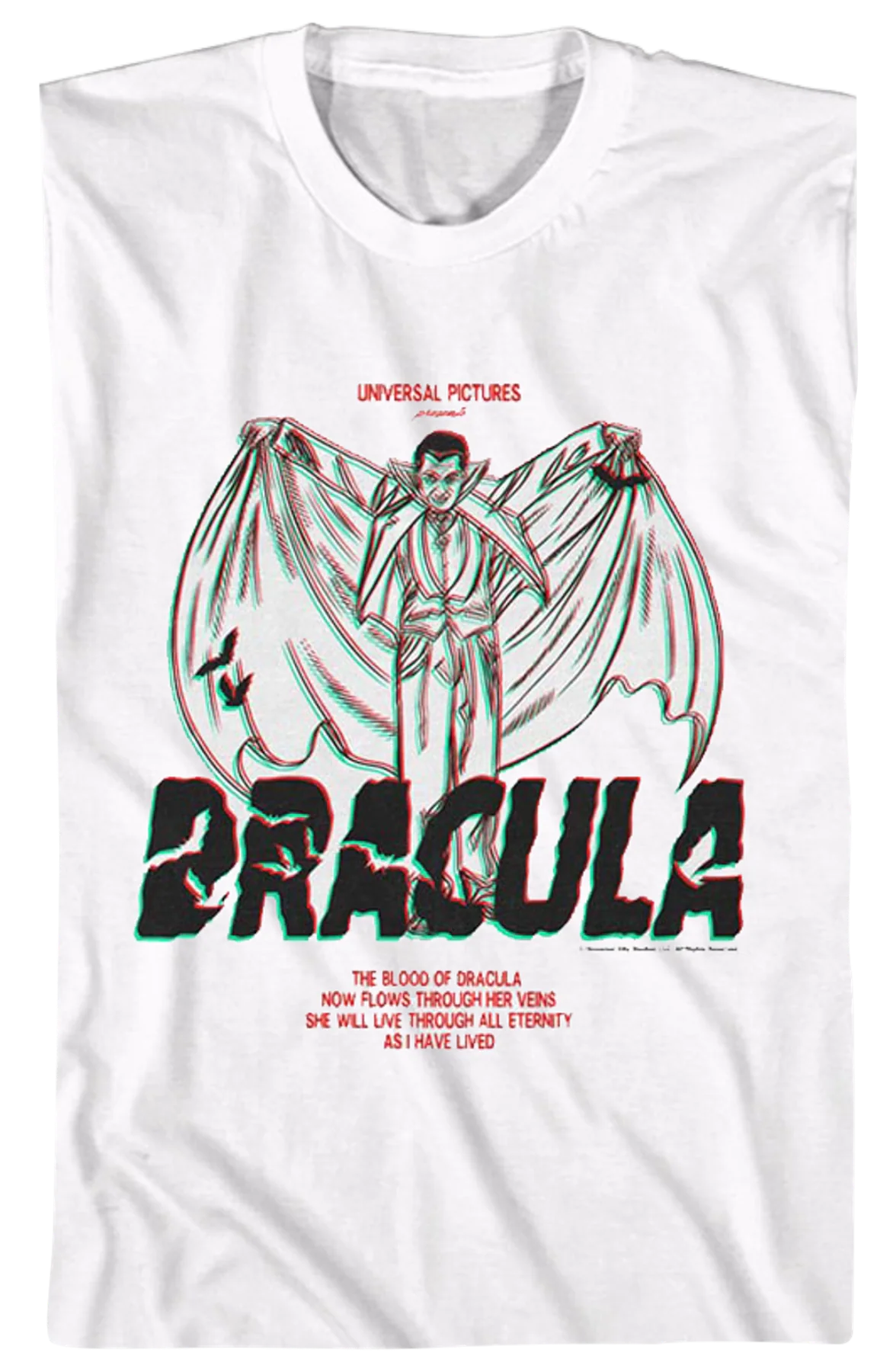 3-D Blood Of Dracula T-Shirt - Image 2
