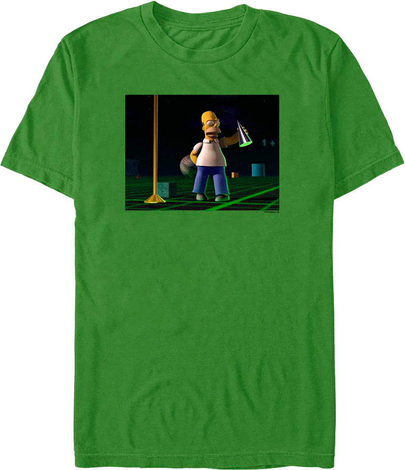 3-D Homer The Simpsons T-Shirt
