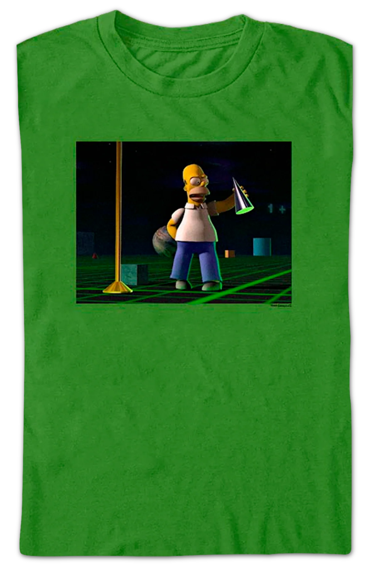 3-D Homer The Simpsons T-Shirt - Image 2