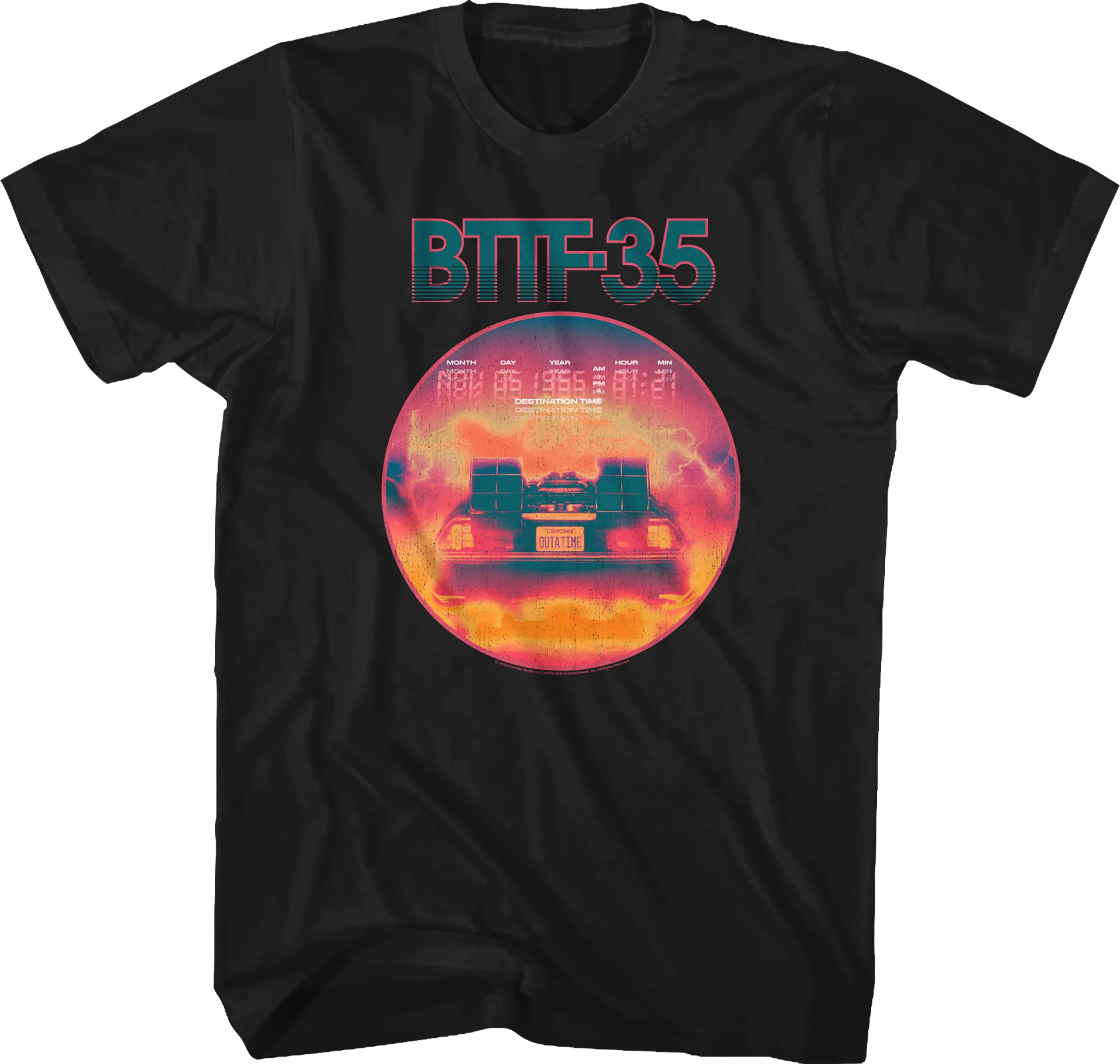 35th Anniversary Back To The Future T-Shirt