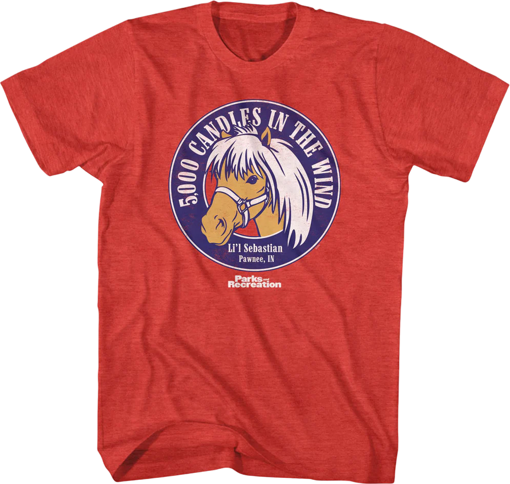 5,000 Candles in the Wind Parks and Recreation T-Shirt