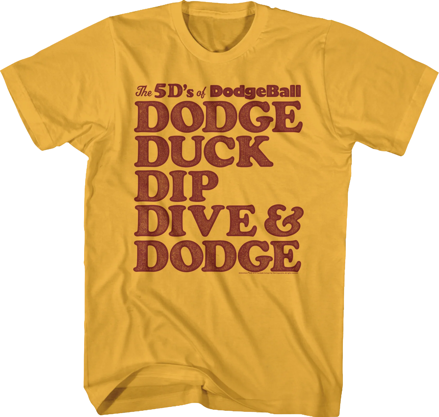5 D's Dodgeball T-Shirt