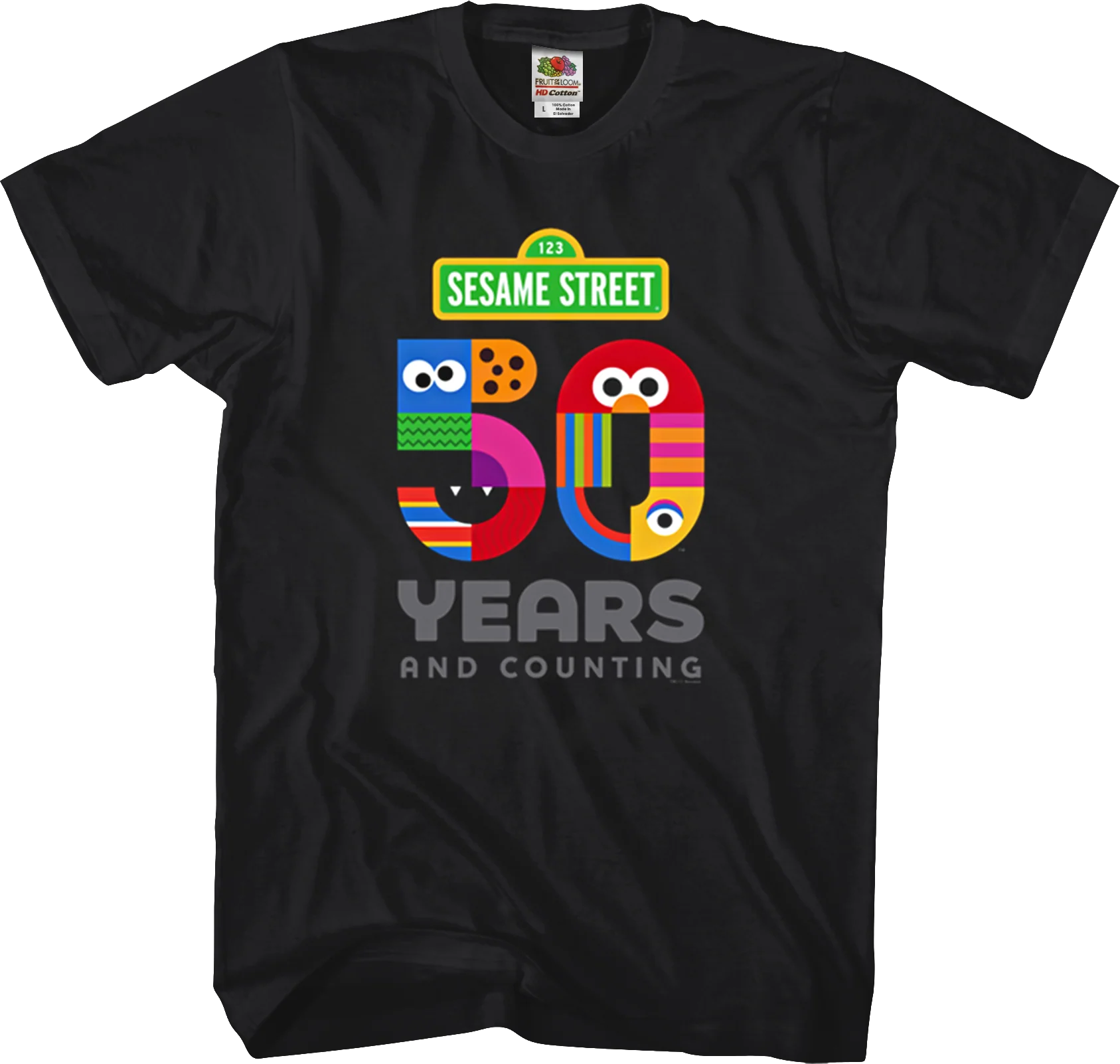 50 Years and Counting Sesame Street T-Shirt