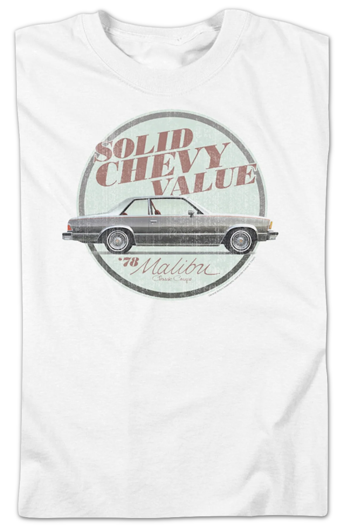 '78 Malibu Chevrolet T-Shirt - Image 2