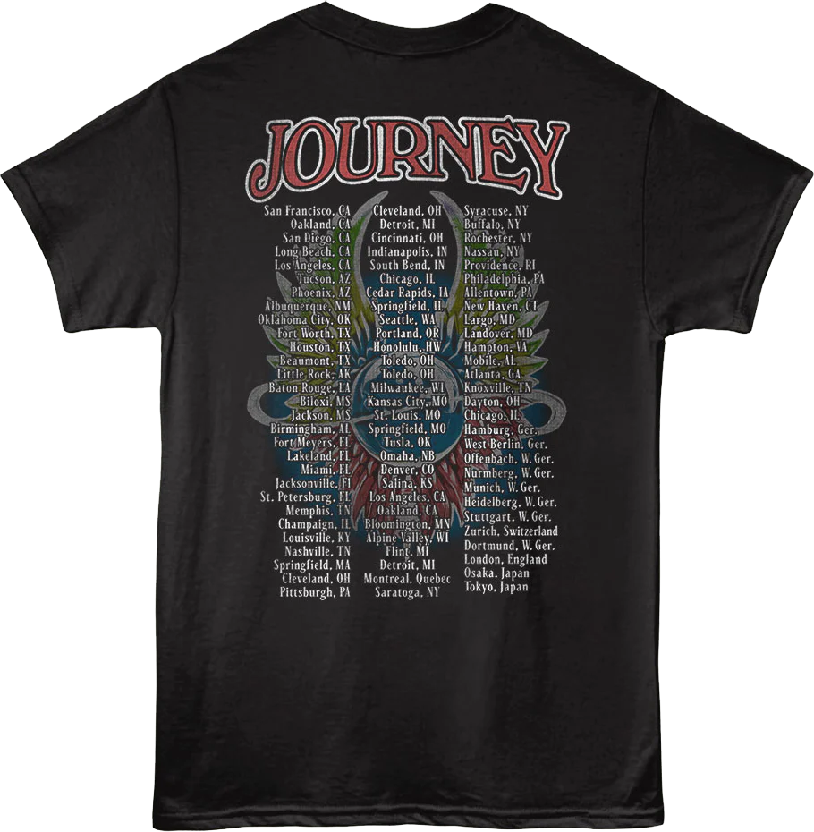 '79 Tour Dates Journey T-Shirt - Image 3