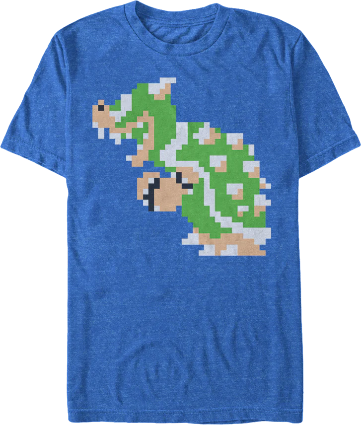 8-Bit Bowser Super Mario Bros. T-Shirt