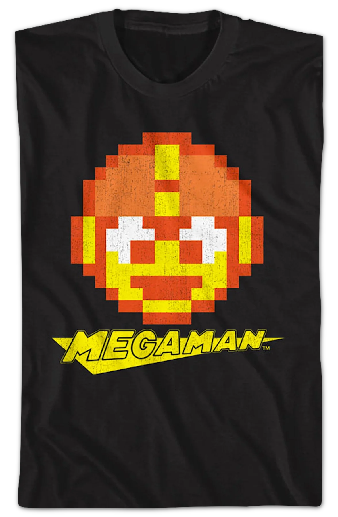 8-Bit Head Shot Mega Man T-Shirt - Image 2