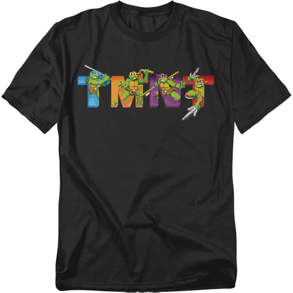 8-Bit Heroes Teenage Mutant Ninja Turtles T-Shirt
