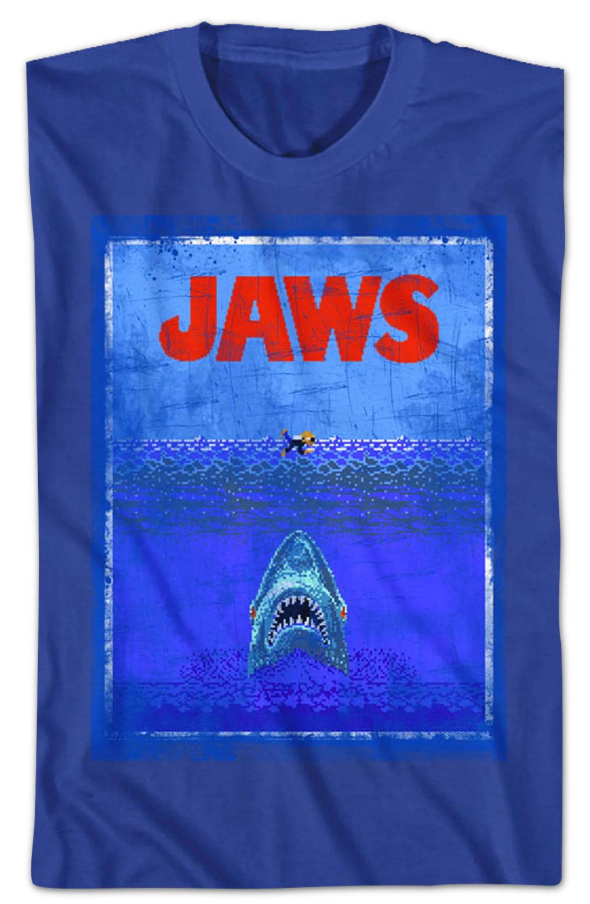 8-Bit Jaws T-Shirt - Image 2