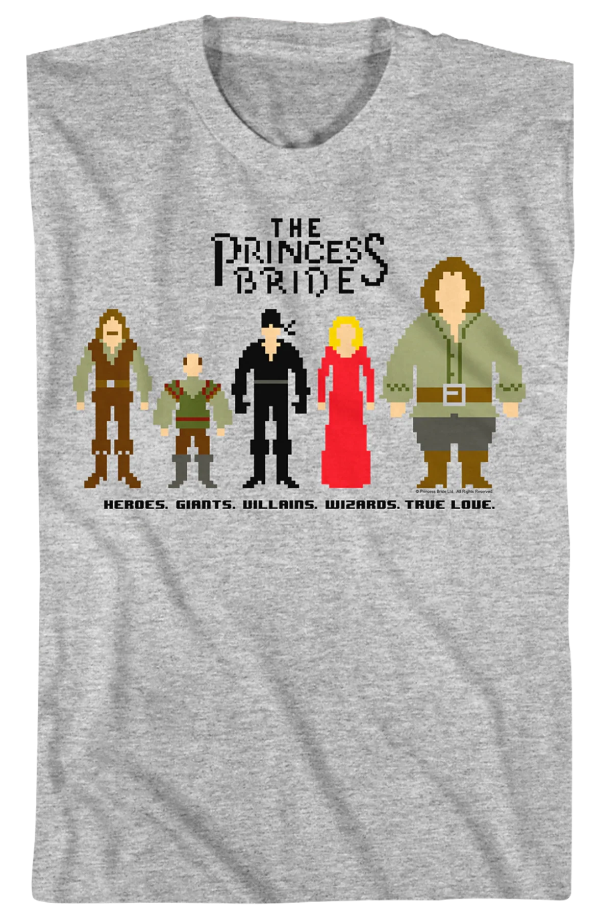 8-Bit Princess Bride T-Shirt - Image 2