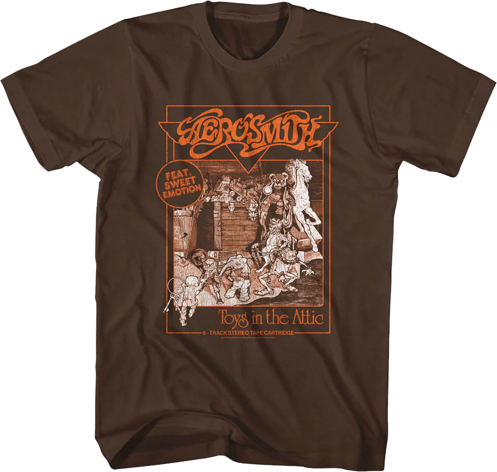 8-Track Artwork Aerosmith T-Shirt