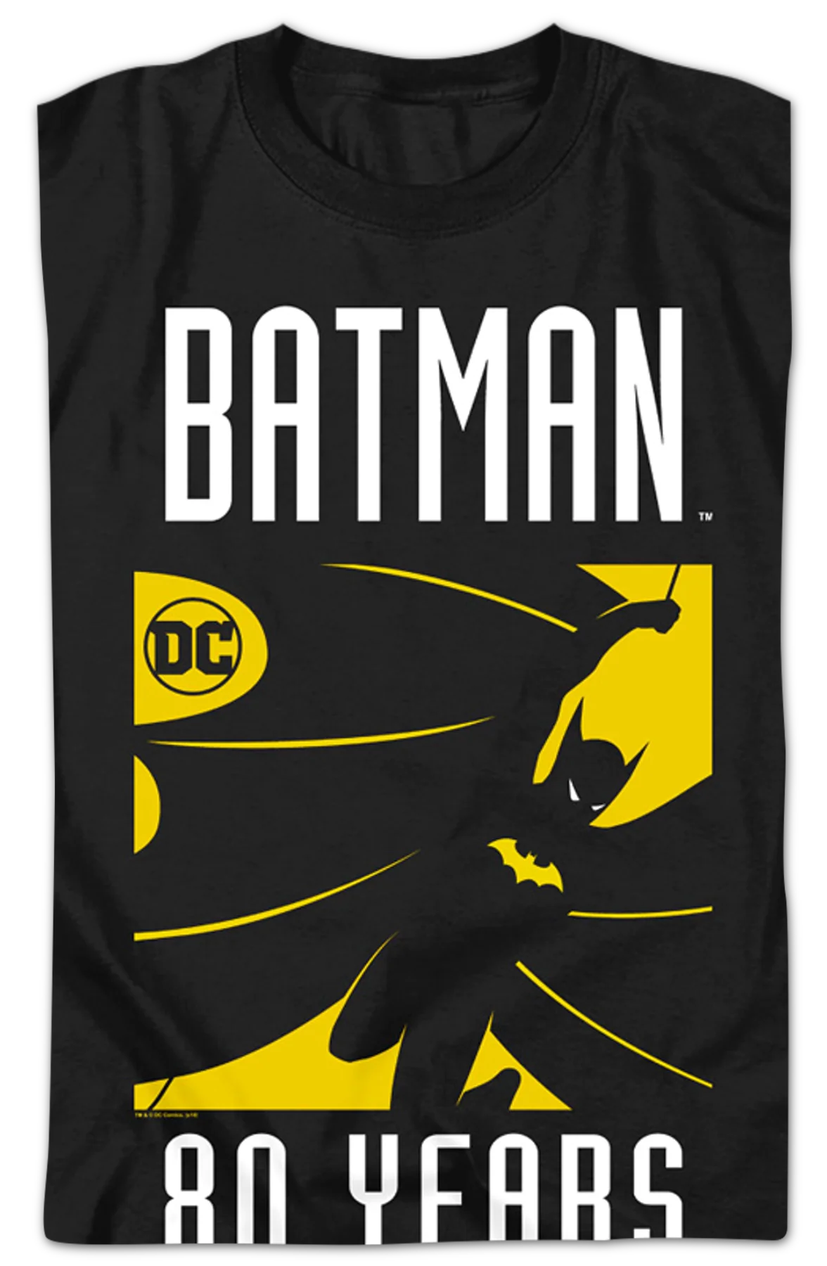 80 Years Batman T-Shirt - Image 2