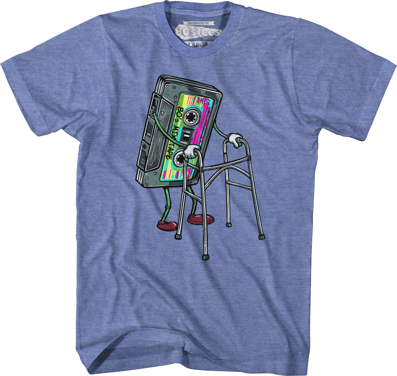 80's Mix Tape Walker T-Shirt - Image 3