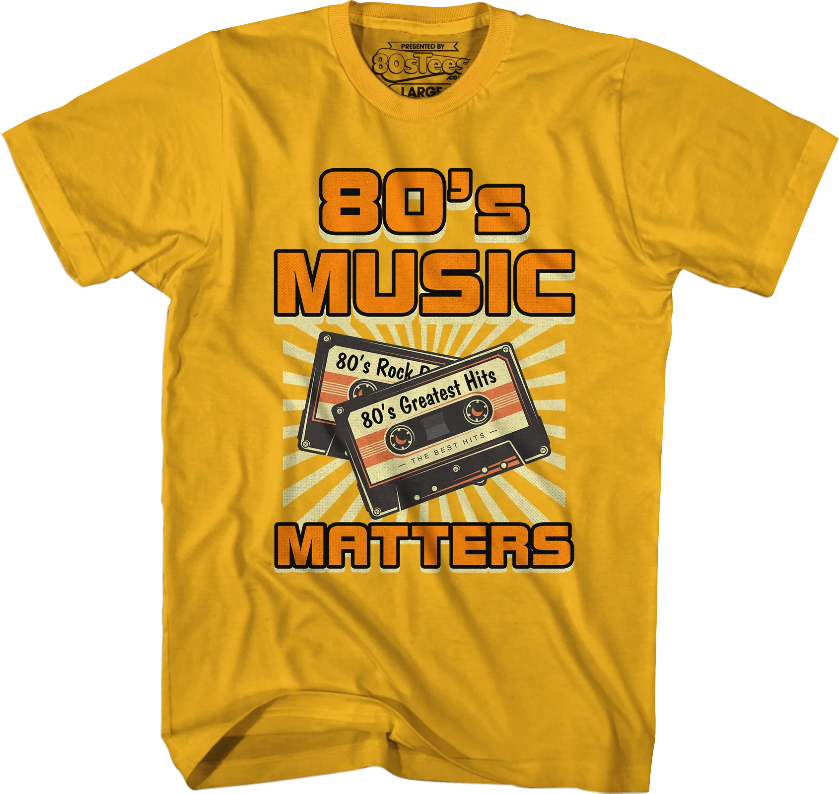 80's Music Matters T-Shirt - Image 3