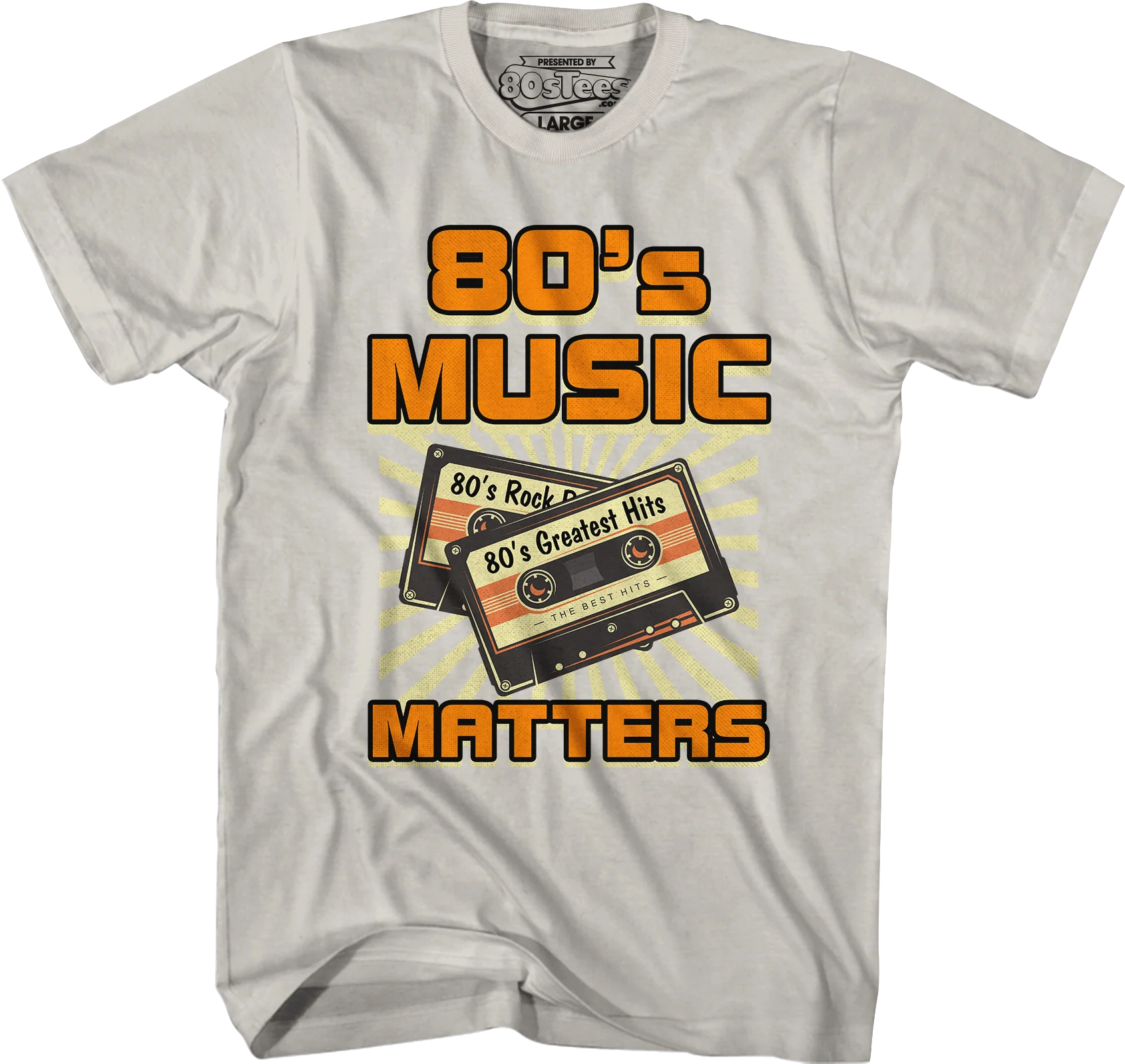 80's Music Matters T-Shirt - Image 4