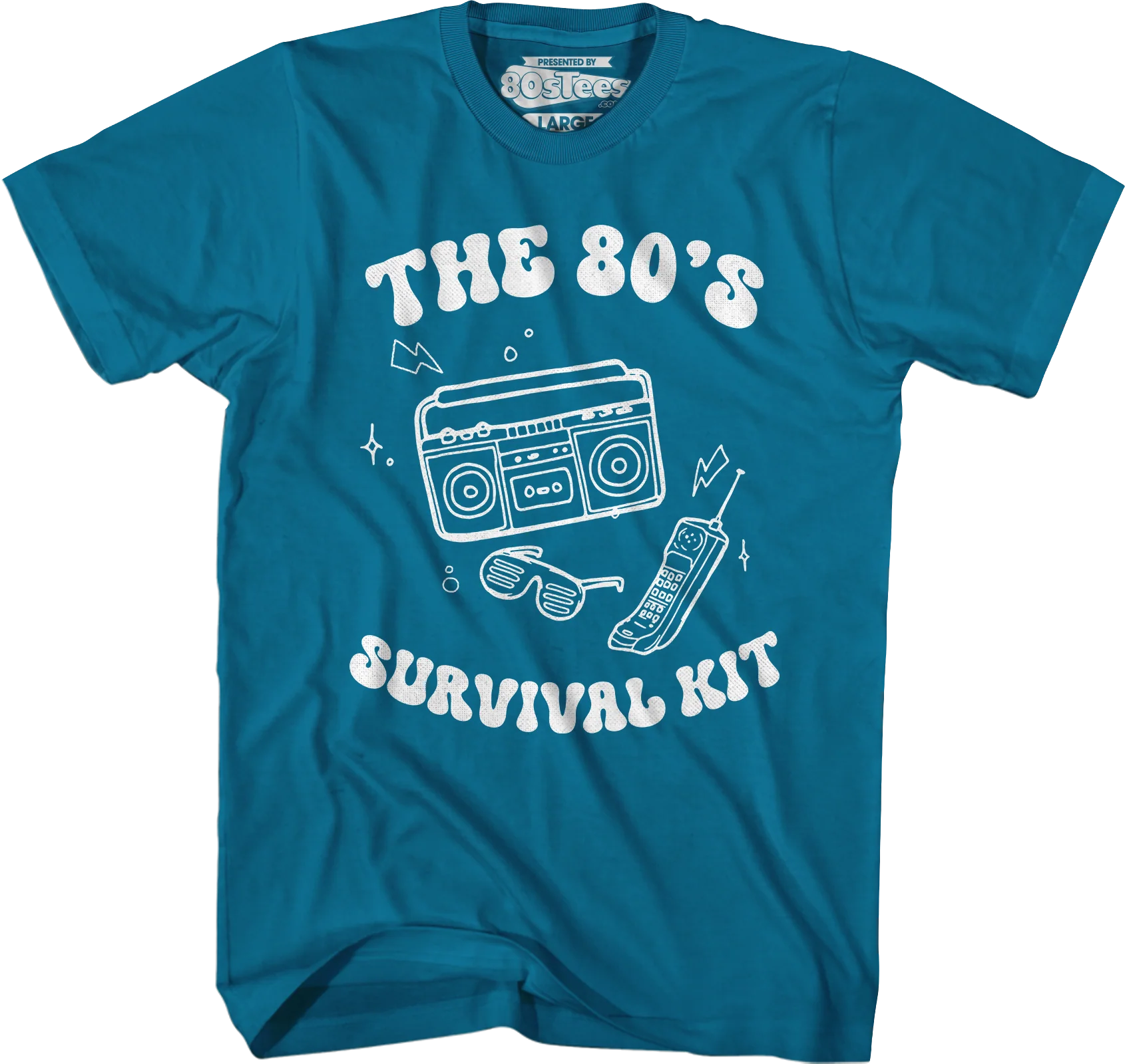80's Survival Kit T-Shirt - Image 6