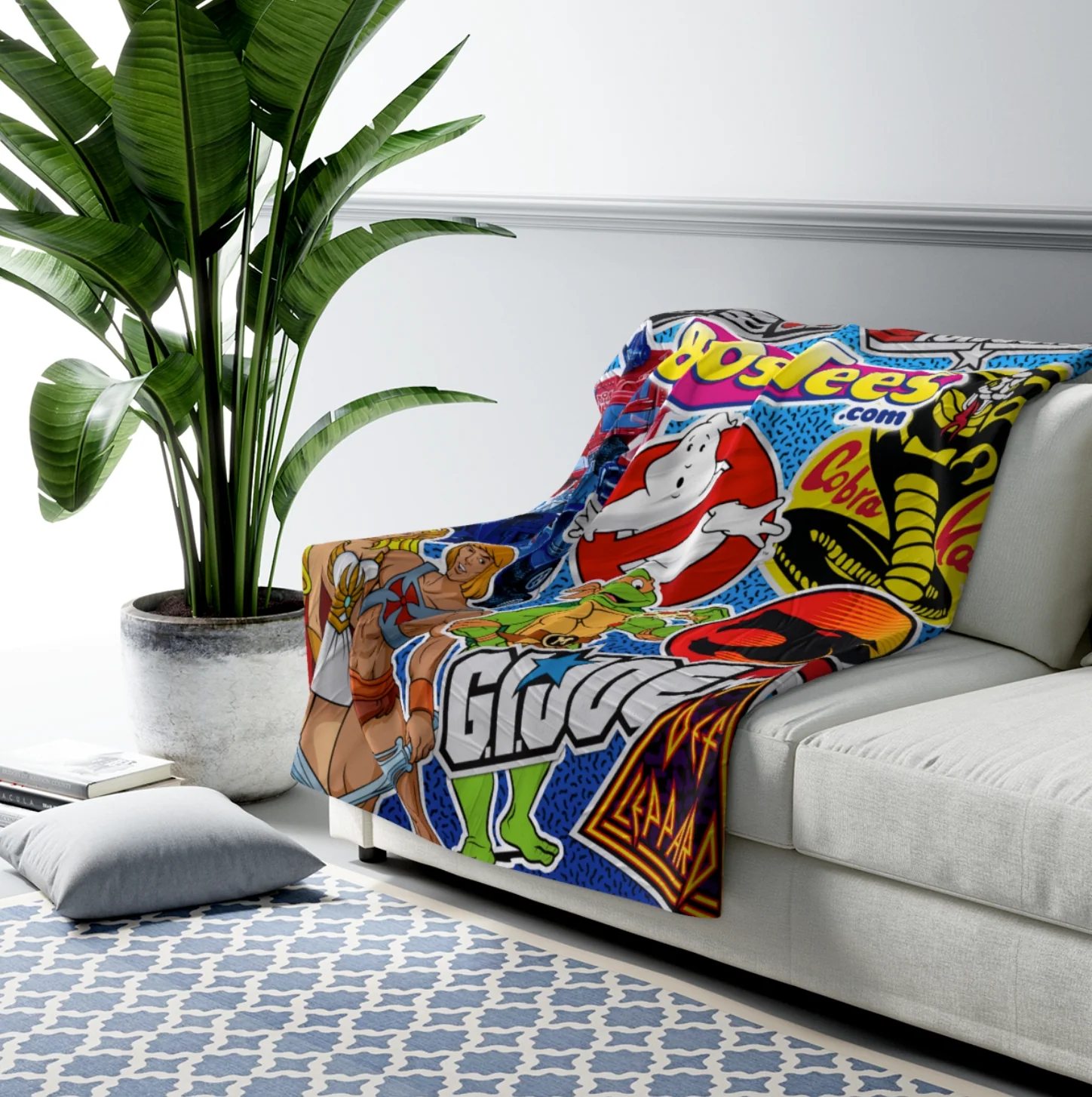 80sTees Catalog Cover Blanket - 60x80 - Image 5