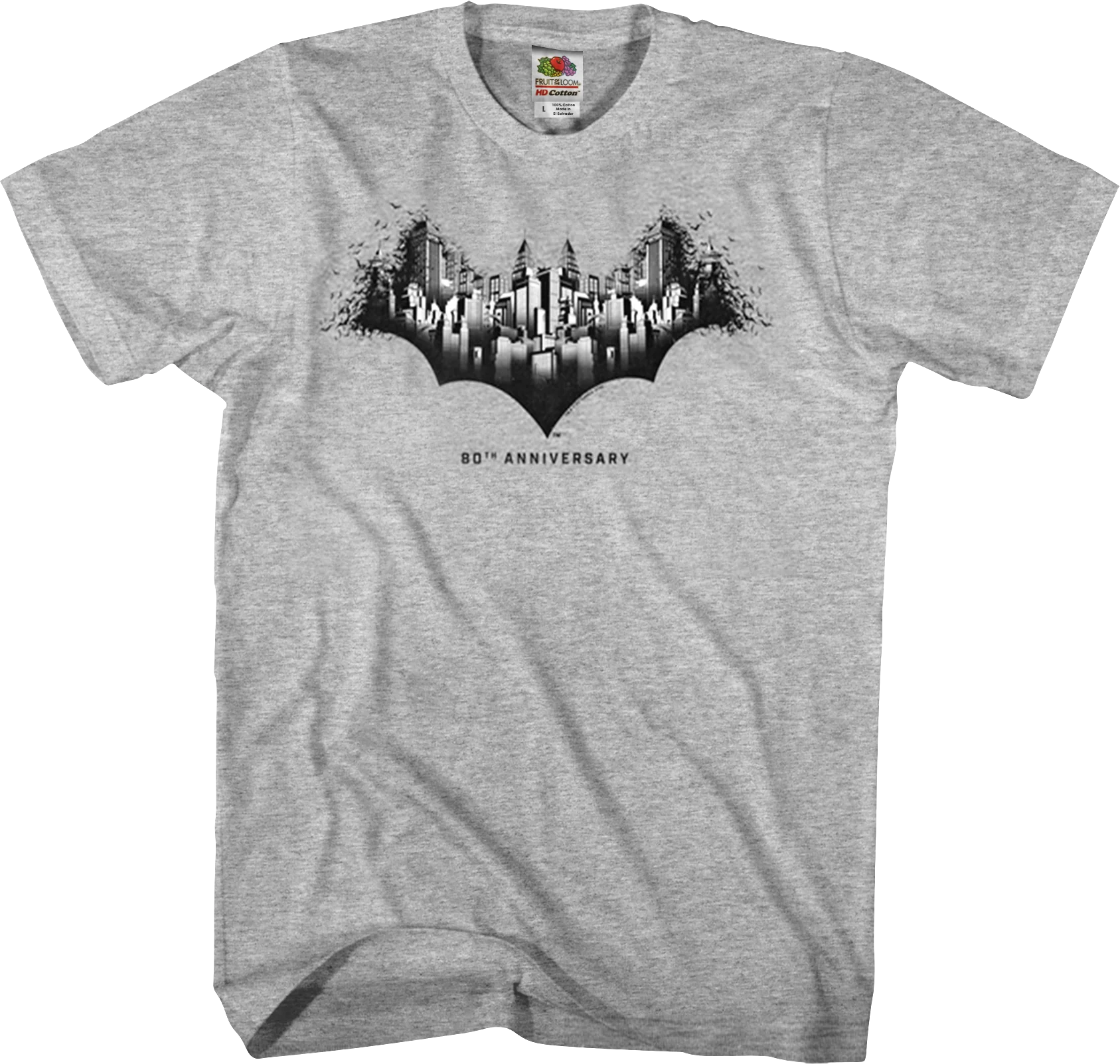 80th Anniversary Batman T-Shirt